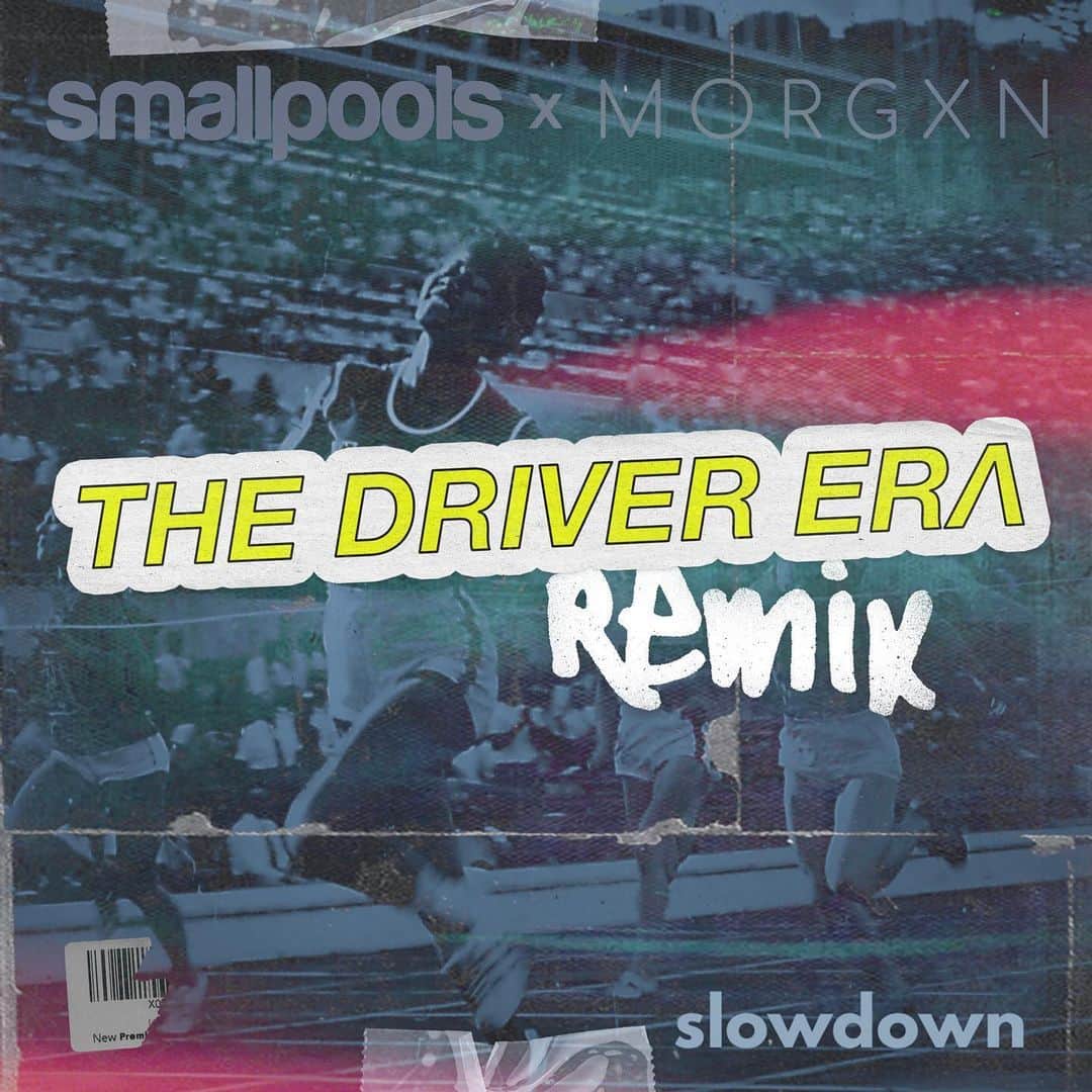 スモールプールズのインスタグラム：「@thedriverera + @morgxnofficial + smallpools | FRIDAY!!! (link in bio) #slowdown」