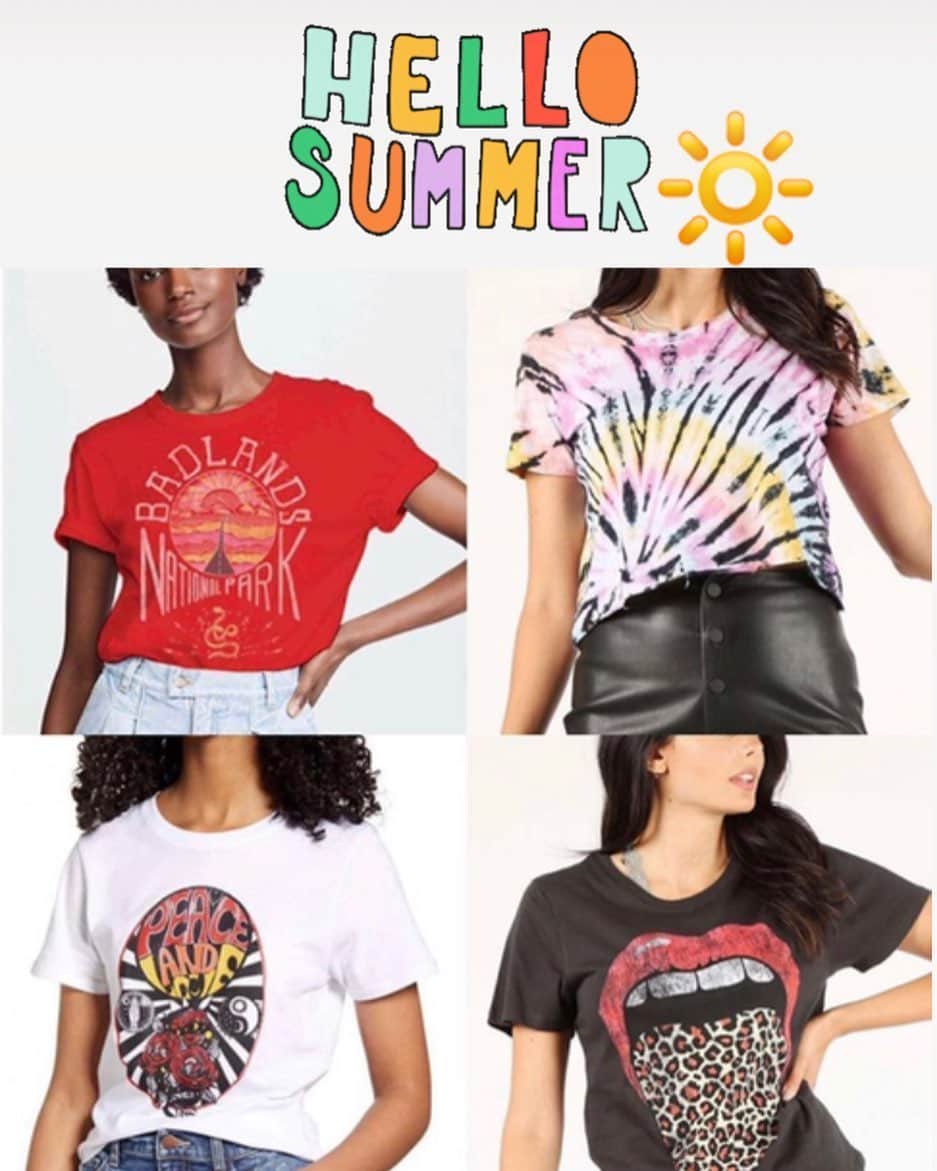 プリンス ピーターのインスタグラム：「Summer tees are here! We are so excited about our summer graphics 😍 Tag us in your PP summer tee😍 . : . . . . . . . . . .  #wholesale #ootd #graphictees #stylewild #fashioninsta #createcultivate #fashiongram #fashioninspo #boutiqueshopping #boutiqueclothing #trending #wholesaleclothing」