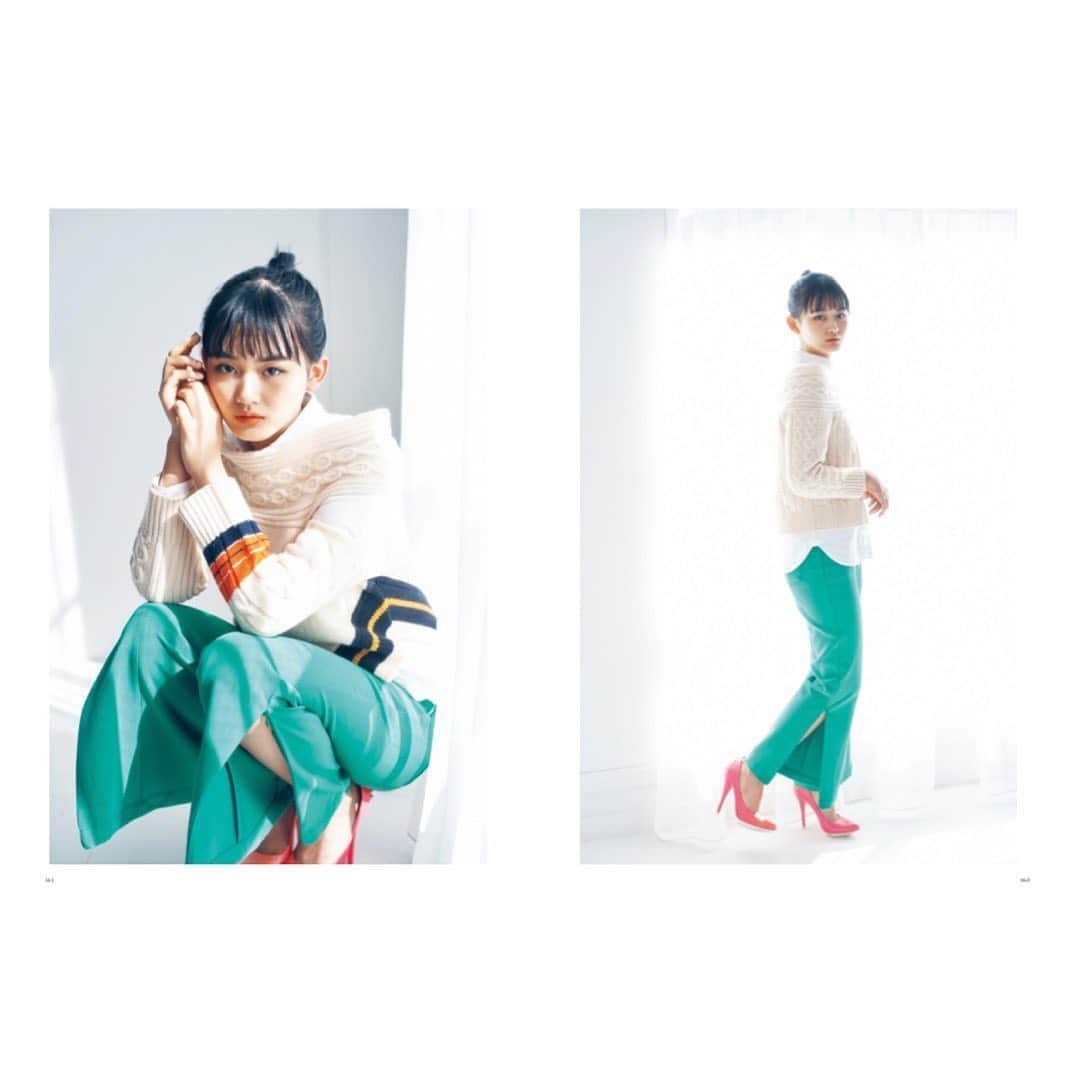 柏木作夢さんのインスタグラム写真 - (柏木作夢Instagram)「Styling works for 山崎天chan(欅坂46)  14歳とは思えないオーラと、14歳にしか見えないあどけなさが混在した撮影でした。  #styling #works #artworks #keyakizaka46 #欅坂46 #山崎天 #knit #green #orange #color #fashion #fashiongram #fashionportrait #clean #style #casual #photooftheday #mood」6月23日 13時51分 - samukashiwagi