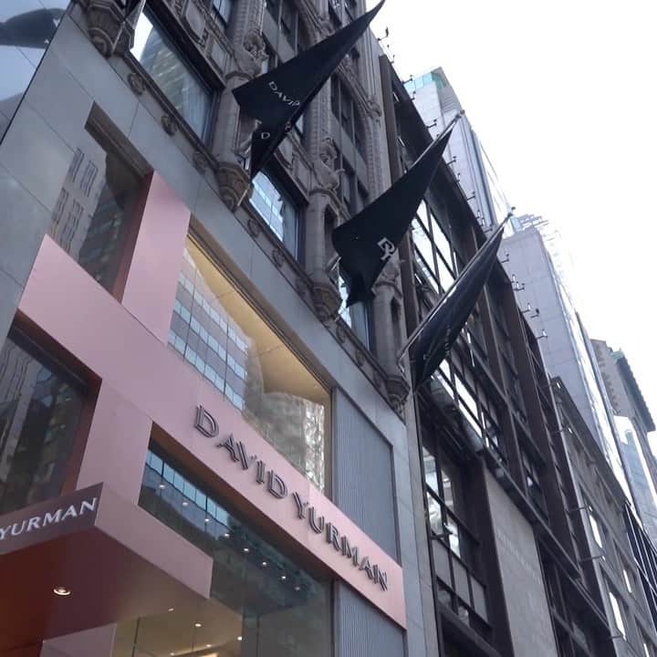 デビッドヤーマンのインスタグラム：「It’s a new day— our flagship stores at 5 East 57th Street and 114 Prince Street in #NYC are now open for business! - A safe environment for our employees and customers is our top priority. We are taking all necessary precautions to ensure this as our boutiques reopen, such as: * Continuous cleaning of our entire store, with focus on high-touch surfaces. * Jewelry cleaning of every piece, before and after handling, with a 70% alcohol solution. * Brand ambassadors will be wearing gloves and masks and the store is equipped with hand sanitizer. * Daily wellness checks for our staff include testing for elevated temperatures. * Stay at Home policy, with paid leave, for employees who are not feeling well or have come into contact with sick individuals. - We look forward to welcoming you back into our stores in the days ahead!」