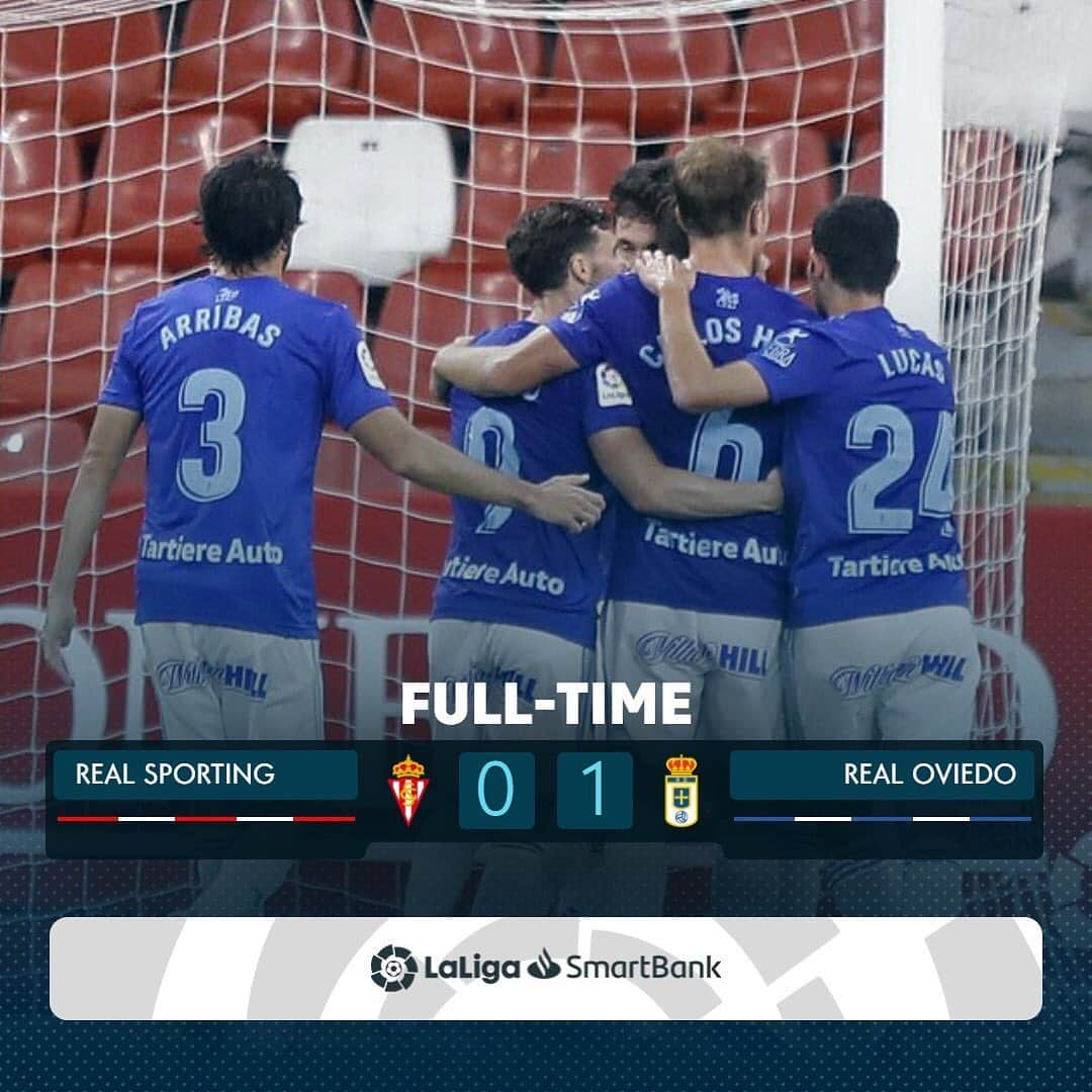 LFPさんのインスタグラム写真 - (LFPInstagram)「🙌🏻💙🔝 @realoviedo WIN the Asturian derby in #LaLigaSmartBank! • 🙌🏻💙🔝 ¡El Real Oviedo GANA el derbi asturiano! • #LaLiga #Derby #RealOviedoSporting #RealOviedo」6月23日 6時39分 - laliga