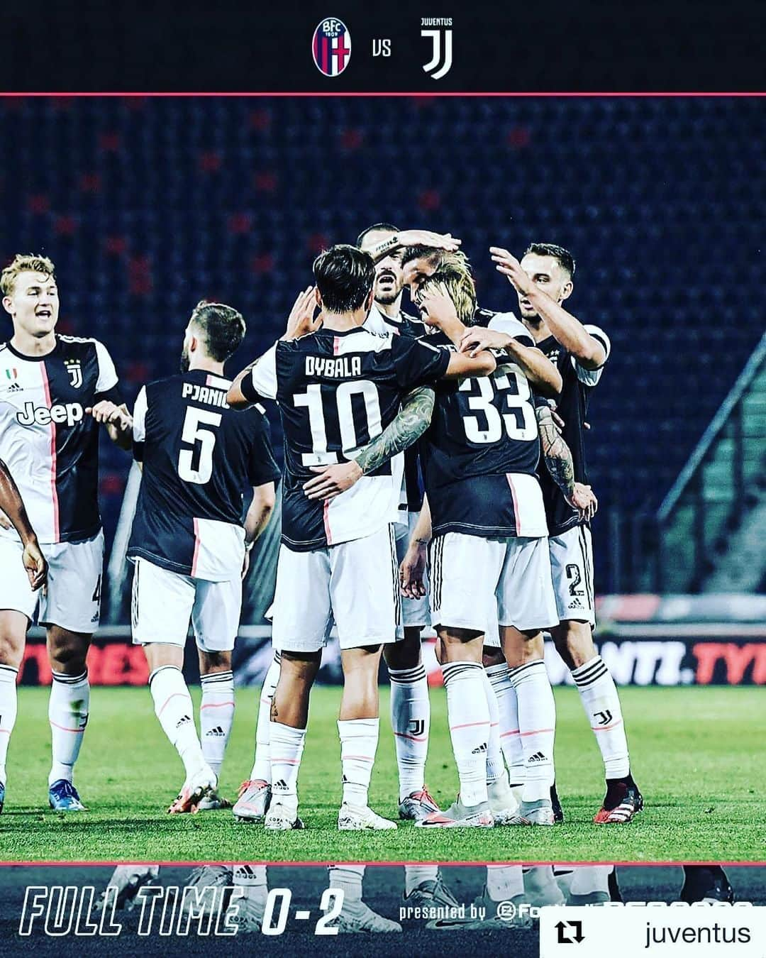 ジャンルイジ・ブッフォンさんのインスタグラム写真 - (ジャンルイジ・ブッフォンInstagram)「Back to Serie A! 💪🏻💪🏻💪🏻 #finoallafine #juventus #bolognajuve #forzajuve」6月23日 6時51分 - gianluigibuffon