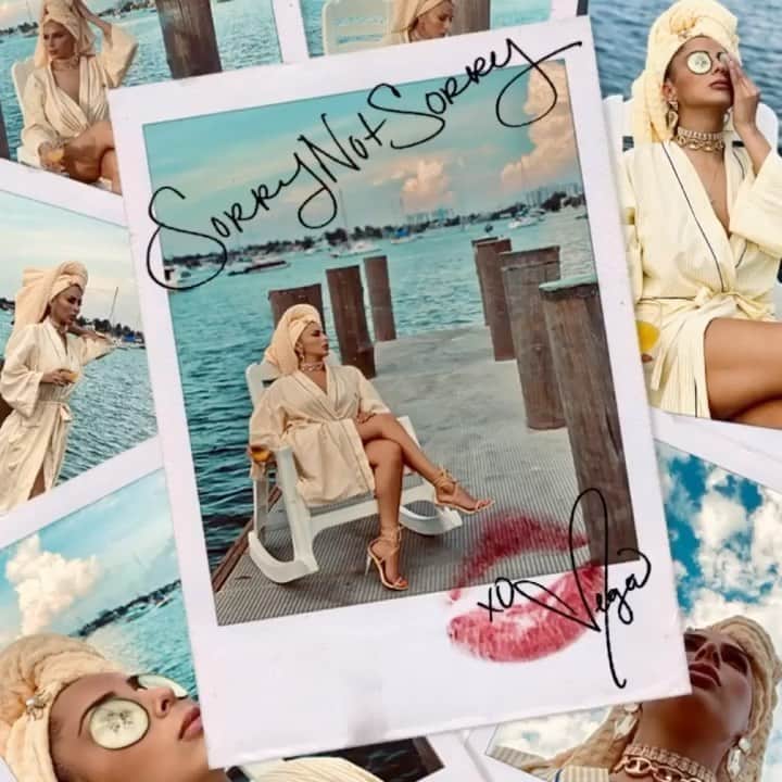 ベロニカ・ベガのインスタグラム：「🔊🔊Have u ever done something that you know hurt someone else but it was the best decision for you?? Wishing you could be sorry but you’re not... Bc you’re happy with the decision u made & where u are in life Bc of it... #SORRYNOTOSORRY  New Music ALERT‼️🚨 #NEXT 🔊🔊」