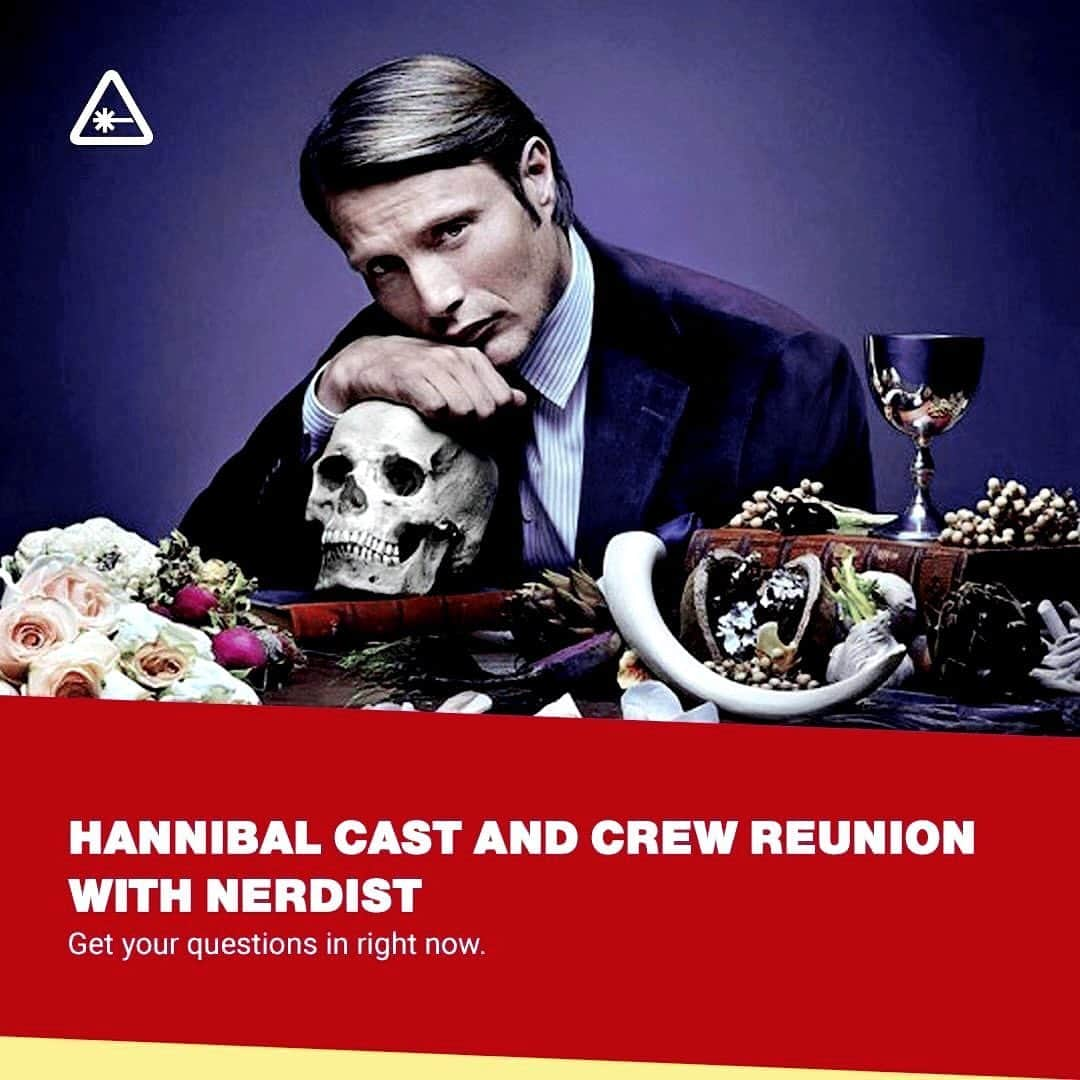 ヒュー・ダンシーのインスタグラム：「Repost: @nerdist: “Its been five years since we've heard from Will Graham and Doctor Lecter, so it's the perfect time for a #HannibalReunion, right?⁠ -⁠ The cast and crew are getting together later this week, and we want to hear from you!⁠ -⁠ Use #AskHannibal for a chance for your question to be featured. ⁠ -⁠ When and where can you watch the #HannibalReunion? More details are coming soon.”」