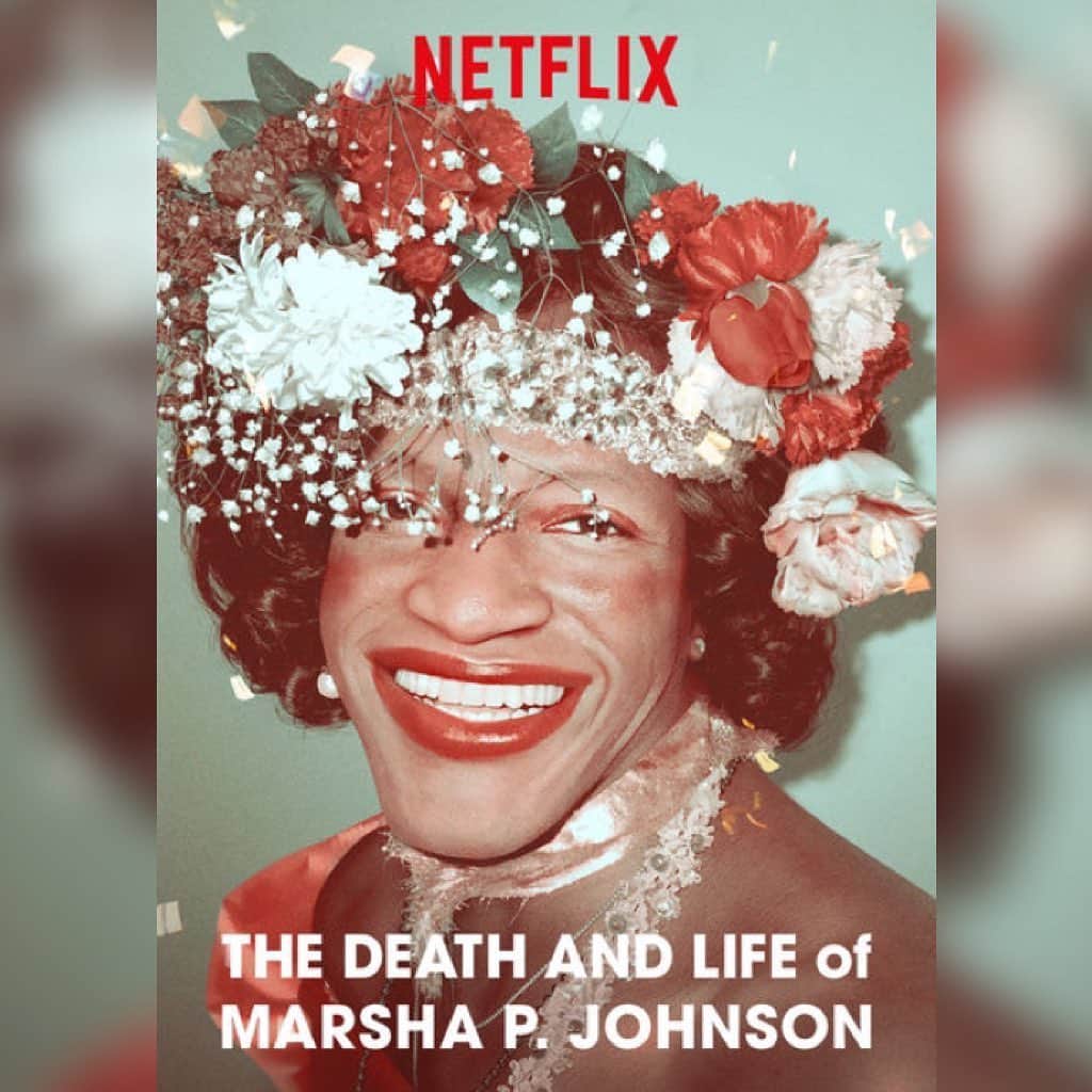 シェイン・ビットニー・クロンのインスタグラム：「In honor of Pride Month, as well as the Black Lives Matter movement, I want to call attention to an amazing documentary on Netflix called “The Death and Life of Marsha P. Johnson.” Marsha P. Johnson was an integral part of the Stonewall Uprising in 1969, which paved the way for the Pride celebration we know and love today. From the Marsha P. Johnson Institute’s website: “[she] was an activist, self-identified drag queen, performer, and survivor.” I am so grateful for Marsha P. Johnson, and I think it is important to learn about and honor her—particularly now. If you cannot access the Netflix documentary, I highly recommend utilizing Google and/or YouTube, where there are numerous resources. And, if you are able, consider donating to the Institute, which was established to “elevate, support, and nourish the voices of Black trans people.”」