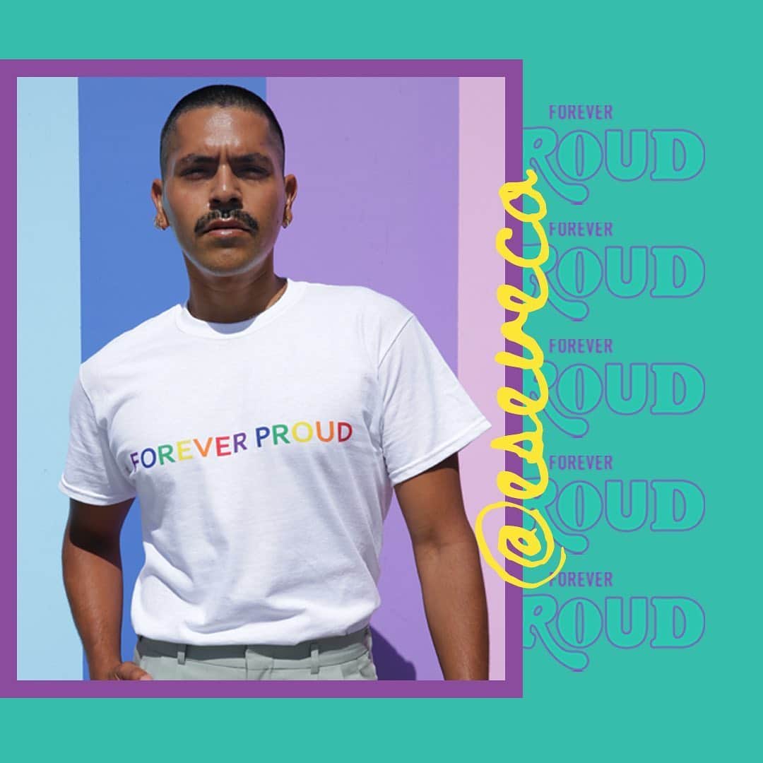 Forever 21 Menさんのインスタグラム写真 - (Forever 21 MenInstagram)「meet @eseveco 🌈 #FOREVERPROUD  collection is now available online at Forever21.com! 100% of the profits from the Forever Proud Collection directly benefit @trevorproject !」6月23日 10時05分 - forever21men