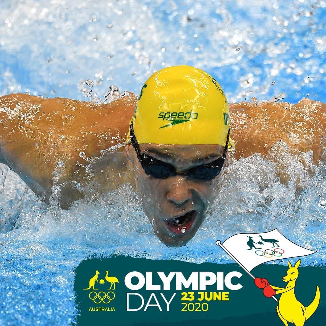 グラント・アーヴァインのインスタグラム：「Happy Olympic Day」