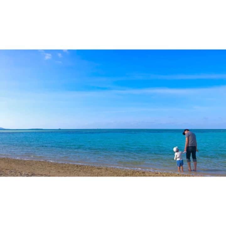 のインスタグラム：「#慰霊の日 ですね。  大切な人と いられる 安らぎや喜びを感じながら。  正午、南の空へ  ウートートー🙏🏻 オジィ、オバァ 命を紡いでくれて ありがとうね😌」