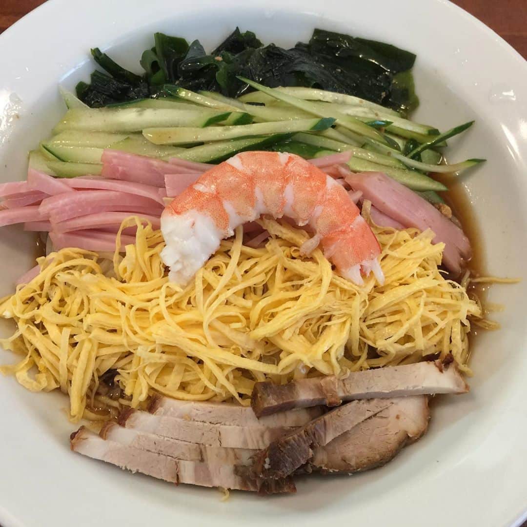 藤崎靖啓さんのインスタグラム写真 - (藤崎靖啓Instagram)「冷麺好きなんです🤤 この夏は何度食べるかな🤓🤓 #高知市 #まつみ #冷麺 #藤ちゃん #藤崎靖啓 #アナウンサー #テレビ高知」6月23日 14時38分 - yas_fujisaki