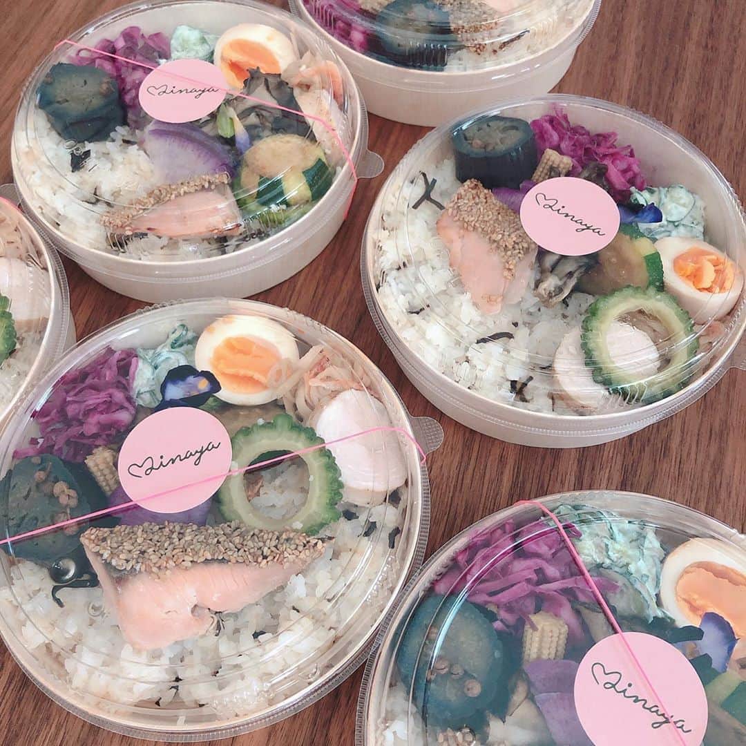 小畑由香里のインスタグラム：「✤ ･ ･  予定よりも早く終わったから お弁当もゆっくり食べれました  美味しかった♡」