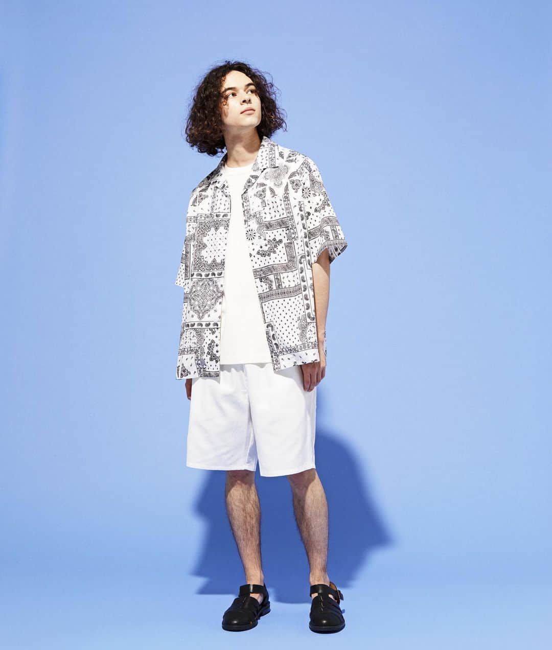 のインスタグラム：「ㅤㅤㅤㅤㅤㅤㅤㅤㅤㅤㅤㅤㅤ ✔︎dad shorts ¥2,199(tax in) size:S/M/L color: white/white ivory/white other/beige/mustard/purple/navy/black/black other/camouflage/leopard/tie dye ㅤㅤㅤㅤㅤㅤㅤㅤㅤㅤㅤㅤㅤㅤㅤㅤㅤ @zen.grams  ㅤㅤㅤㅤㅤㅤㅤㅤㅤㅤㅤㅤㅤ #WEGO #WEGOMagazine #spring #summer #fashion #mens #メンズ #shorts #ショーツ #pants #パンツ #bottom #ボトム #colorpants #カラーパンツ」