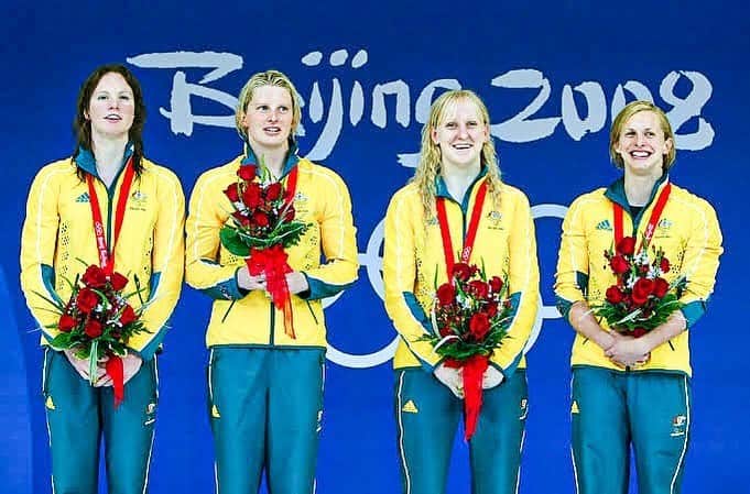 エミリー・シーボームのインスタグラム：「At 16 I never thought that this was going to happen and at 28 I thought I wouldn’t still be going but the olympics have a way of keeping the fire burning.  #happyolympicday #olympicday #olympic #swimming #2008 #2012 #2016 #beijing #australia #olympian」
