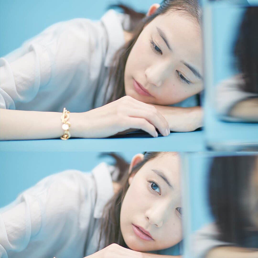 のインスタグラム：「. 【New STYLE by nano・universe 2020】 -June-  #nanouniverse  #nanouniversemens  #nanouniversewomens  #newstyle #lifestyle . model @saki.yasuda  hair&make @zonohairmake」