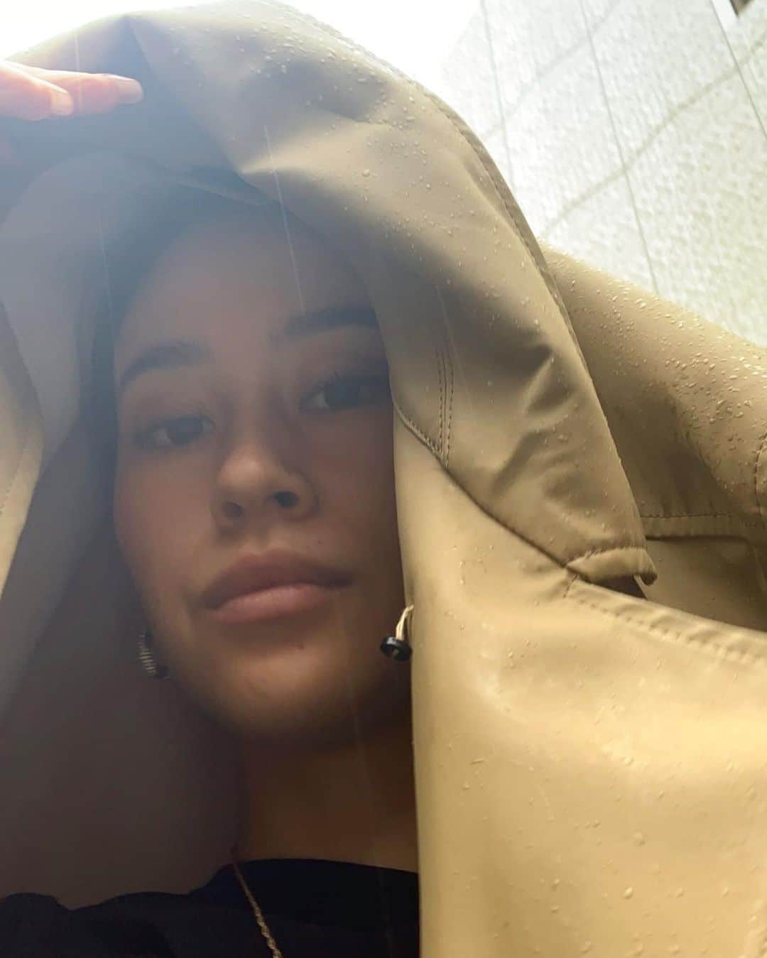 安田唯のインスタグラム：「☔️🌀」