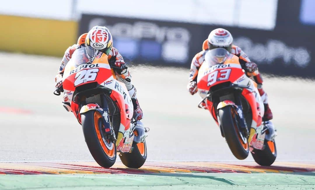 レプソル・ホンダさんのインスタグラム写真 - (レプソル・ホンダInstagram)「#TwoForTuesday ⠀⠀⠀⠀⠀⠀⠀⠀⠀ The four most recent full time pairings in the Repsol Honda Team. Since 2012 and the 1000cc era, these riders have taken 77 @MotoGP wins.」6月23日 17時29分 - hrc_motogp