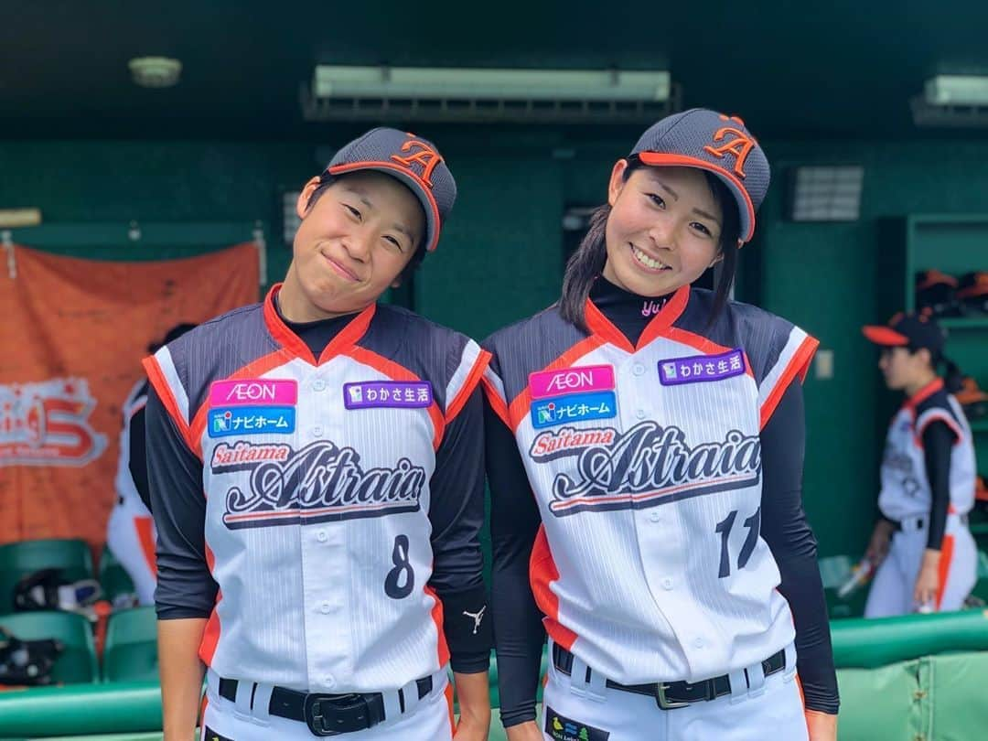 磯崎由加里さんのインスタグラム写真 - (磯崎由加里Instagram)「いよいよ女子プロ野球も開幕〜❤︎ . 今まで一緒にプレーしてた選手はやっぱり 気になりますよね☺️ . 見には行けないけど、 みんな頑張って💓！ 良い結果を期待してる〜🤩 . . #女子プロ野球 #開幕 #埼玉アストライア #中田友実  #みなみ #古谷恵菜  #泉由希菜  #田口真奈  #水流麻夏」6月23日 17時57分 - isozaki.11