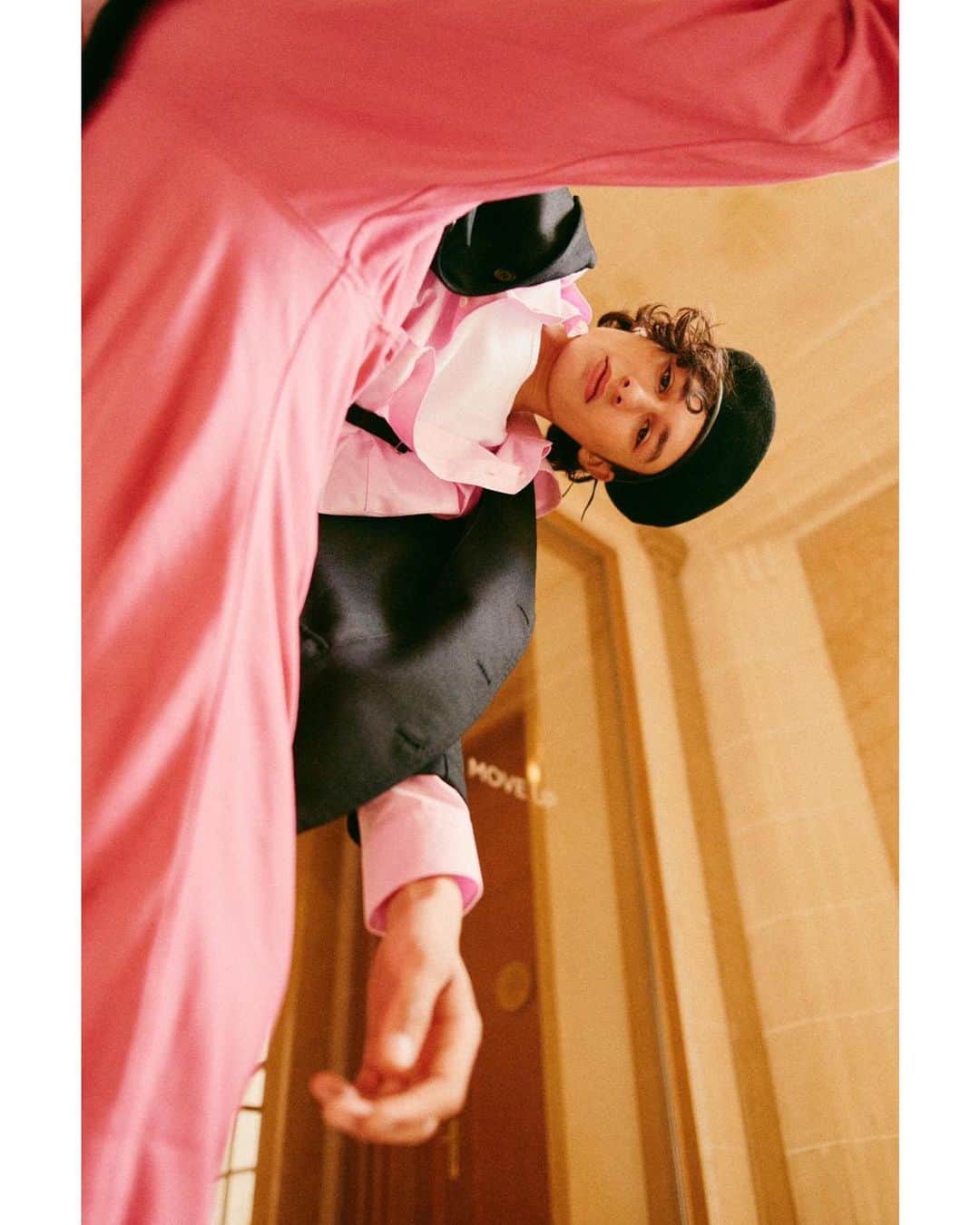 倉岡晋也のインスタグラム：「Playback✔︎ Spring shooting,Styling by me.」