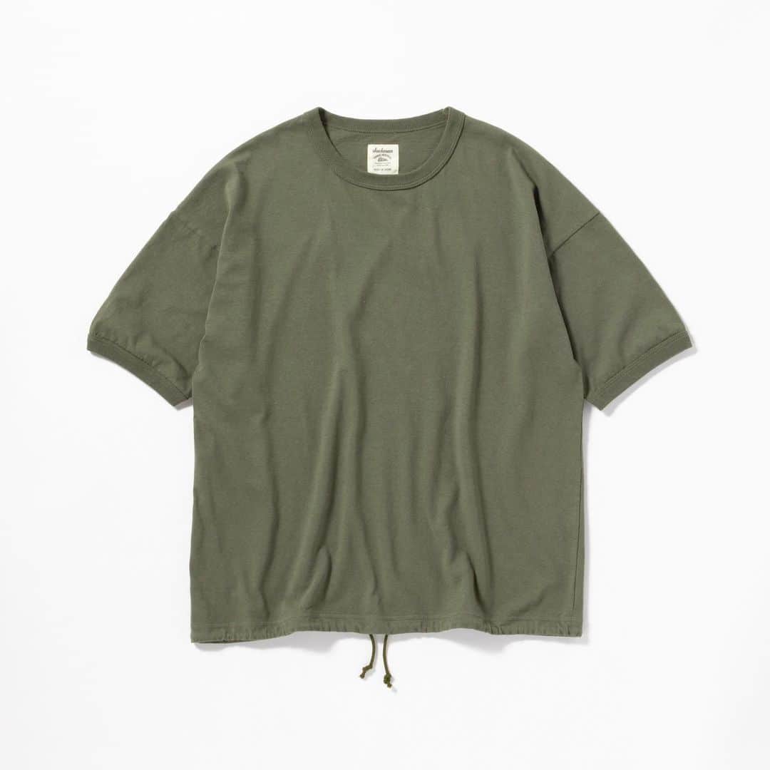 Jackmanさんのインスタグラム写真 - (JackmanInstagram)「「US COTTON DRAWSTRING T-SHIRT」﻿ ﻿ 新しいカラー、デザインの﻿ 米綿コレクション﻿ ﻿ 恵比寿のショップ、オンライン﻿ 全国のディーラー様で発売中です﻿ ﻿ +++﻿ ﻿ Jackman﻿ 東京都渋谷区恵比寿南2-20-5﻿ 03-5773-5916﻿ ﻿ 水〜金 11:00-19:00﻿ 土日祝日 10:00-18:00﻿ 月火はお休みです﻿ ﻿ - - -﻿ ﻿ New US Cotton colors and designs are available in our shop, online, dealers.﻿ ﻿ +++﻿ ﻿ Jackman﻿ 2-20-5 Ebisu-minami, Shibuya-ku, Tokyo﻿ +81 3-5773-5916﻿ ﻿ Weekday : 11am-7pm﻿ Weekend : 10am-6pm﻿ Day off : Monday and Tuesday﻿ ﻿ #jackman_official #factorybrand #madeinjapan #madeinfukui #uscotton #himotshirt #drawstringtshirt」6月23日 19時03分 - jackman_official