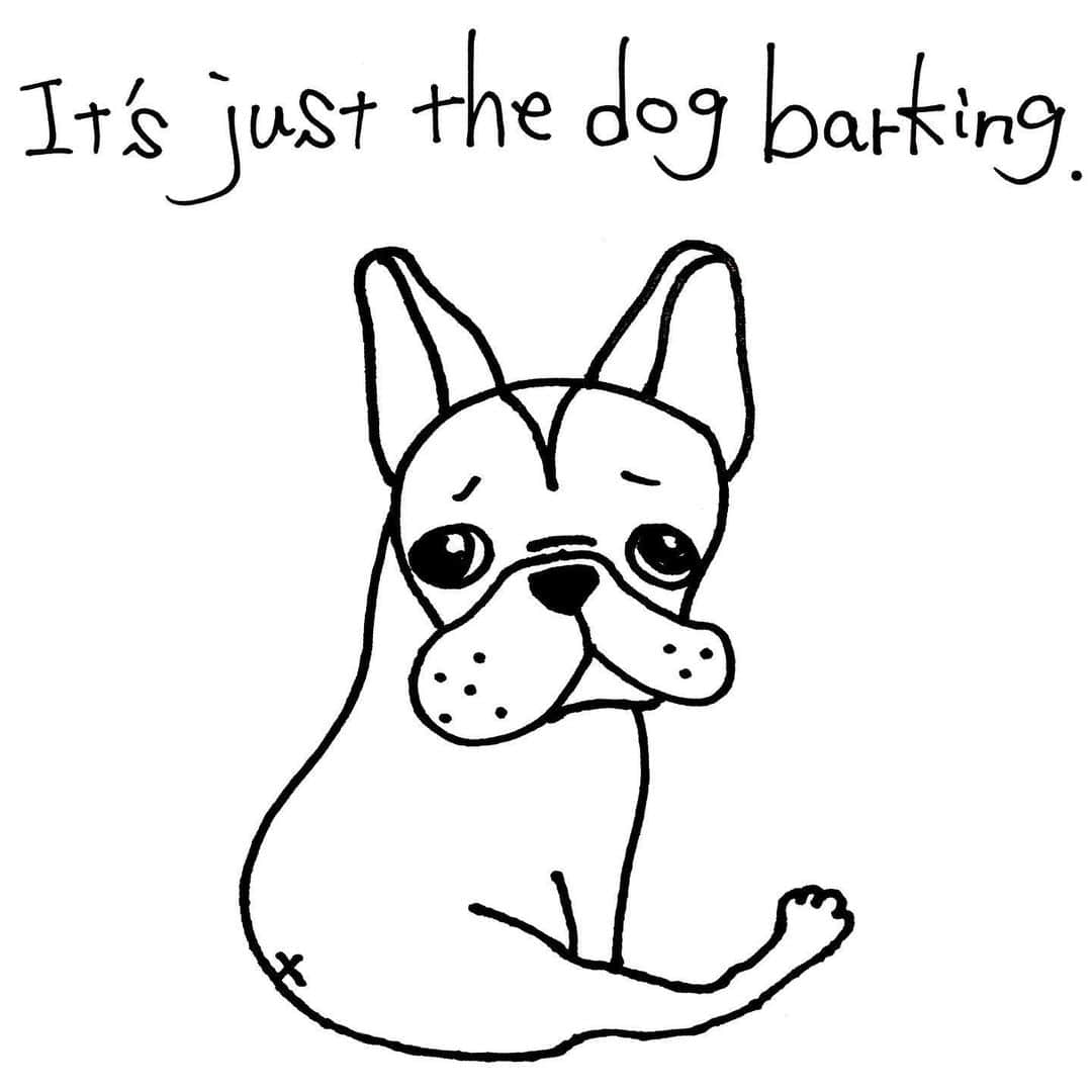 芥川舞子さんのインスタグラム写真 - (芥川舞子Instagram)「こちらは完全なる趣味ですが、#UTme でTシャツを作って出品してみました。 . サインペンでの書き下ろしイラストとなります。 モデルはもちろん、我が家の #フレブル花子 さんです❤️ . 添えた言葉「Its just the dog barking.」(ただ犬が吠えているだけ)は、私が大好きなUGクリシュナムルティの言葉を引用。 . UGは、生涯かけて悟りを追い求めた結果、悟りは存在しないことを悟ったといわれる人で、一時期クリシュナマチャリアのもとでヨガの実践とともにマーク・ウィットウェル先生とも過ごしていたのだそうです。 . そんなUGはこれまでのグルとは違ってスピリチュアリズムを痛快に批判するので、'怒れる聖者'' '反導師'' などの異名で世界中で知れわたり、身を潜めて生活しても人々は噂を嗅ぎつけUGのもとを訪ねては、彼の講話を聴こうという人が後を絶たなかったのだそうです。 . UGは、悟りについて、神秘について、質問してくる人たちによく、「これ以上の会話は必要ではありません。これはただ、あなたがたに反応して吠えている犬にすぎません」と言っていたそうです。 . UGを先生と慕うマーク・ウィットウェルもかつてのインタビューでこう語っていました。「私の先生はよく、ただ犬が吠えているだけと言っていました。私も今こうして、あなた(インタビュアー)に反応して、言いたいことを吠えているだけです。これは私にとって心地良いことです。吠えさせてくれてありがとう」 . . 世の中には、たくさんの主義や主張が存在します。それらがぶつかる様子も多々、見受けます。 自分の内側にも、主義や主張が存在します。それらのうち、いくつかは、いつかの誰かが私に放った一言が影響して、なんとなく私の中に残っているだけのものもあります。 . いずれにせよ、主義や主張ってすごく疲れるし、同時に主義や主張を表現したくてたまらない時ってあります。 . そんな時に、いつも思い出します。 「ただ犬が吠えているだけ」。 . 吠え声だと思えば、それによって安心して表現できる時もあるし、それによって別にわざわざ表現しなくても良いかなと思える時もあります。 . ちょっとよくわからなくなっちゃったけど、まぁとにかく、私にとって響きまくったこのUGの言葉をフレブル花子に添えたとっておきのTシャツは、UTmeサイトで購入できますのでもし欲しい方いらしたら是非！ . ちなみに3パターン出品してます。 1つ目はサインペンで描いたもの。(これが一番精度高いから自分的に推し) 2つ目はボールペンで描いたもの。(これは一番初めに描いたものでユルさが洋輔先生的に推し) 3つ目はボールペン描きの白抜きネイビーT。(これは私的にネイビーがよく似合う洋輔先生に着てもらいたいと思って作ったもの) . 本業さながら、Tシャツ作りにどんどん励んでいきたいと思います！ . . <購入方法> UTmeサイト内より、ユーザー名「MAIKO_A」を検索してください。  #力の入れどころ間違ってる #もっと頑張ること他にある #いやでも心が楽しいと感じることには抗えない」6月23日 19時21分 - maiko.akutagawa