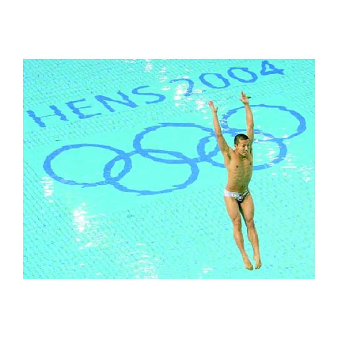 寺内健のインスタグラム：「Happy Olympic Day #diving #olympics #athens #2004」