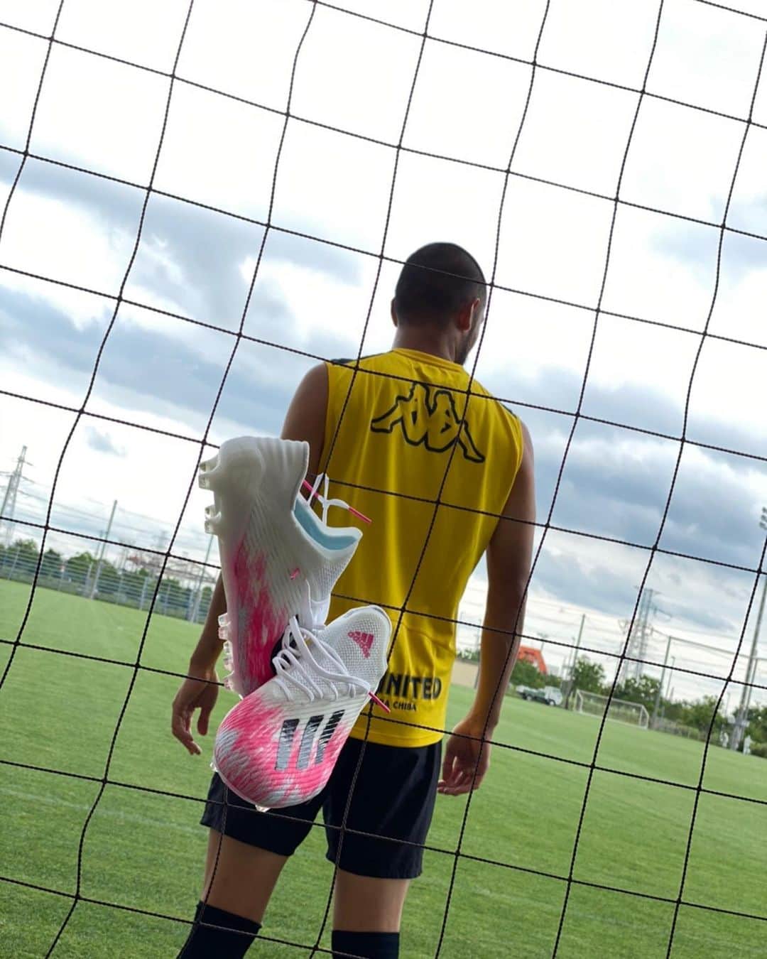 のインスタグラム：「新スパ🤩 再開幕まで後4日👊  #adidas #アディダス #ジェフユナイテッド千葉」