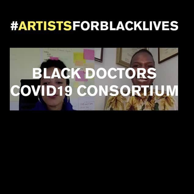 ミシェル・ブランチのインスタグラム：「Black communities have been hit disproportionally hard by the COVID19 pandemic, and mass protests have made outbreaks even more severe. @BlackDoctorsCOVID19Consortium has organized transportation, testing, staff, and PPE for Philadelphia to fight back. Link in bio to help/donate. #ARTISTSFORBLACKLIVES」