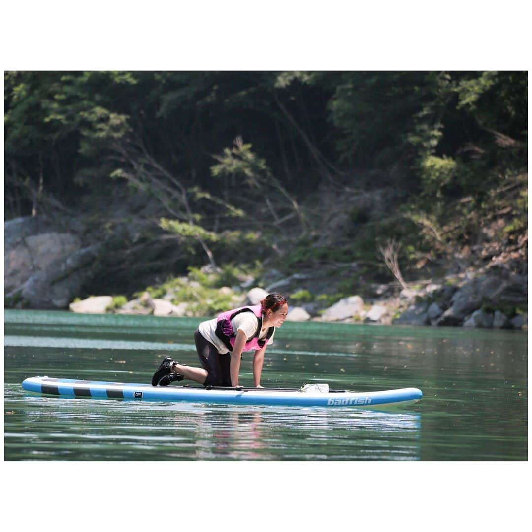 岡部紗季子さんのインスタグラム写真 - (岡部紗季子Instagram)「“Movement within Nature #SUP #riversup #excited #nature #thankyou #🚣🏽‍♂️🏄🏽‍♀️ . . . I’m ready...🤝🌿🤝 @canoevillage_nagatoro photo by Ikuzo Fujimura @cabboman」6月23日 21時41分 - sakiko_okabe516