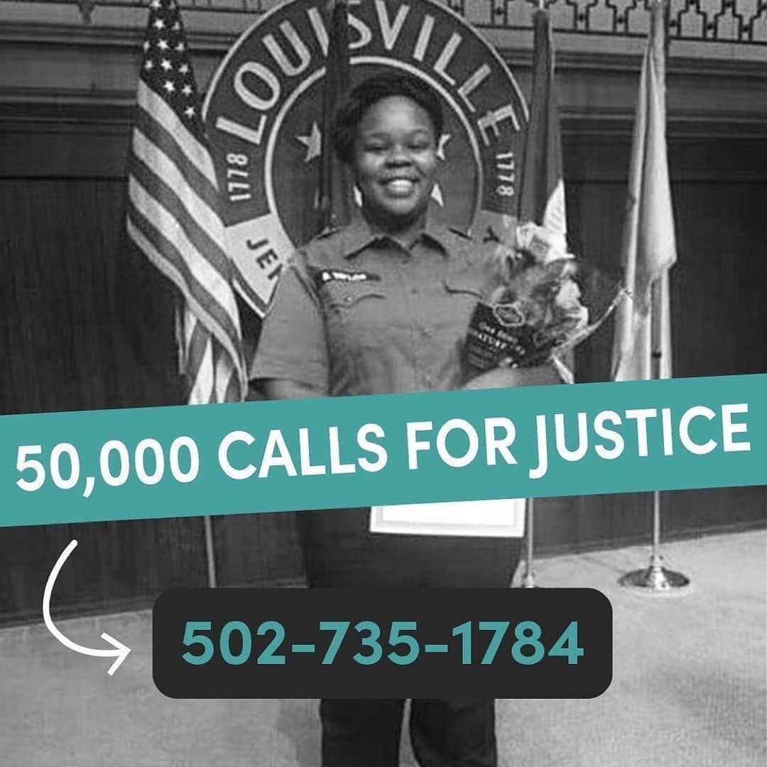 ミッキー・サムナーさんのインスタグラム写真 - (ミッキー・サムナーInstagram)「Repost from @grassrootslaw • It’s time for justice for Breonna Taylor.  We’re demanding justice by making 50,000 calls this week to AG Cameron and Kentucky’s state legislature to hold her killers accountable.  Help us reach our goal! ☎️ Call 502-735-1784 TODAY!  #breonnataylor #justiceforbreonnataylor #sayhername #nojusticenopeace #defundthepolice」6月24日 7時17分 - sumnermickey
