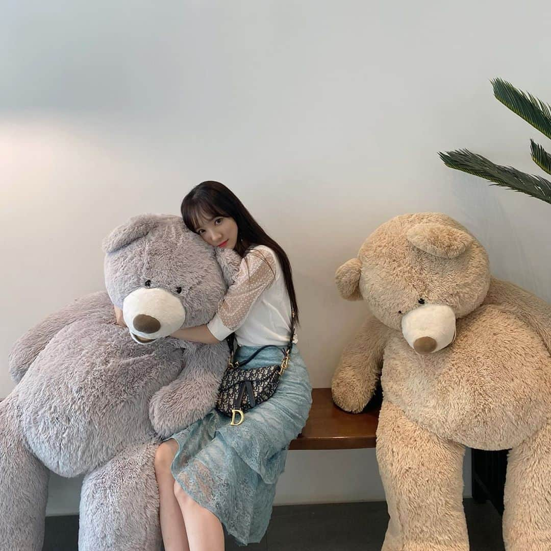 ミンヒ さんのインスタグラム写真 - (ミンヒ Instagram)「🐼😙🐻」6月24日 7時41分 - juminhee