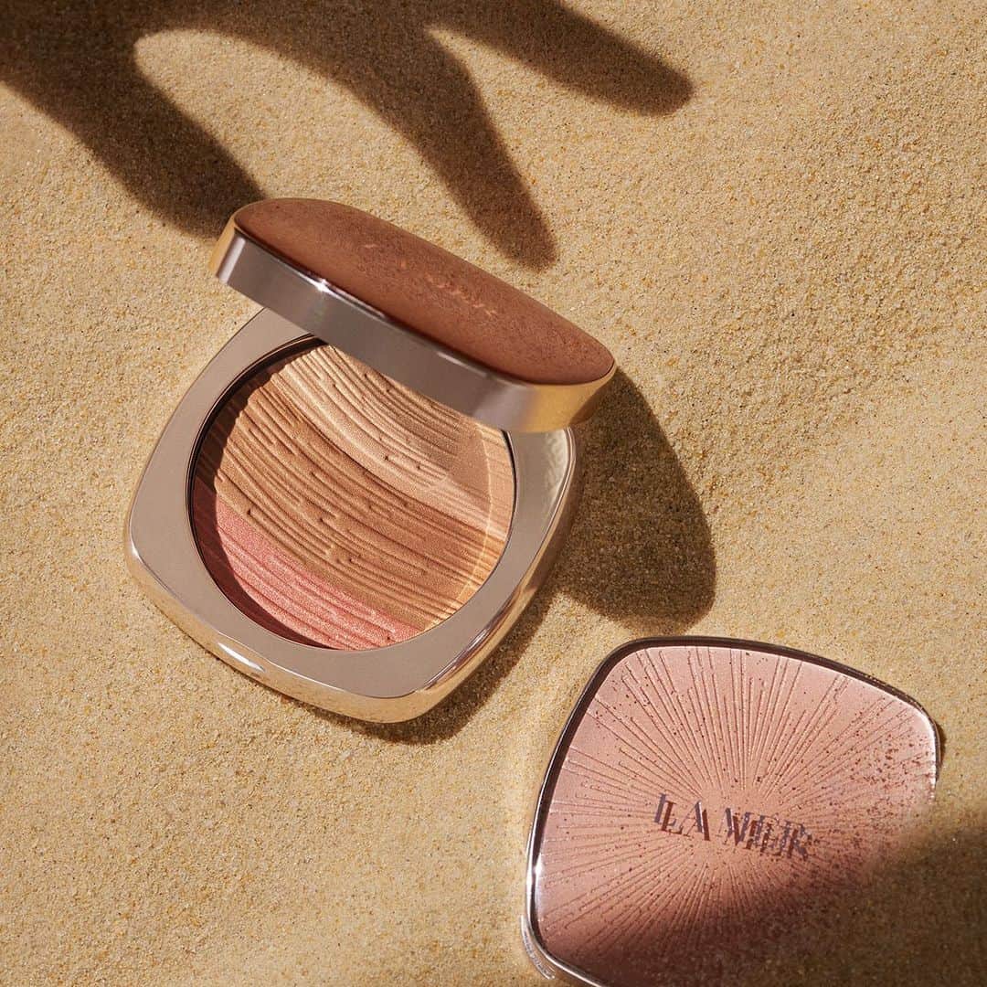 ドゥラメールのインスタグラム：「Sun-touched, sea-soothed — a limited-edition The Bronzing Powder.」