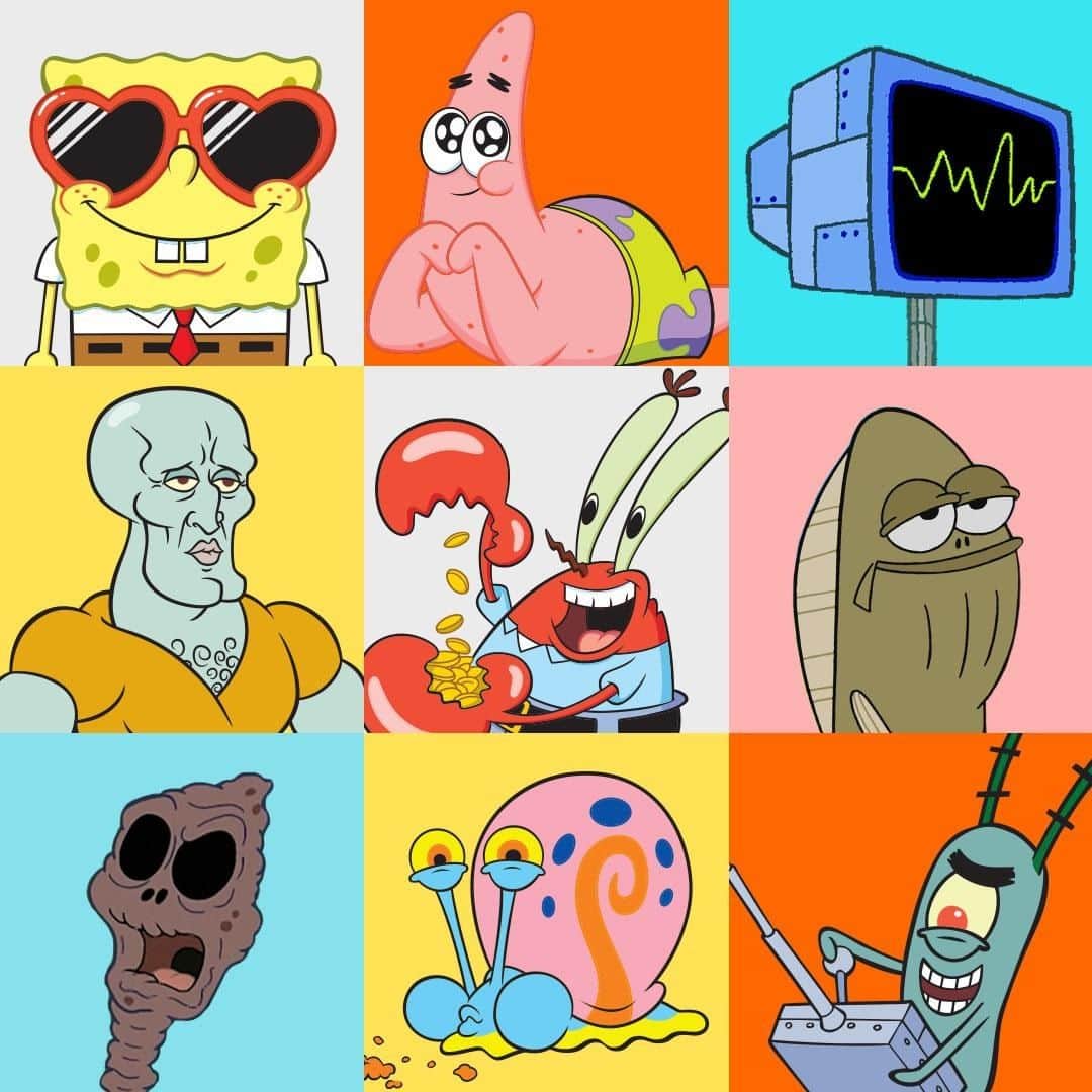 スポンジボブさんのインスタグラム写真 - (スポンジボブInstagram)「which #SpongeBob character do you embody?」6月23日 23時47分 - spongebob