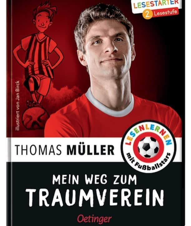 トーマス・ミュラーさんのインスタグラム写真 - (トーマス・ミュラーInstagram)「Die Müllersche Kinderbuch-Trilogie 😀 Viel Spaß beim Lesen! 📖 ANZEIGE #esmuellert #kinderbuch #lesenmachtglücklich #thomasmüller #lesen #kinder #fussball」6月23日 23時44分 - esmuellert