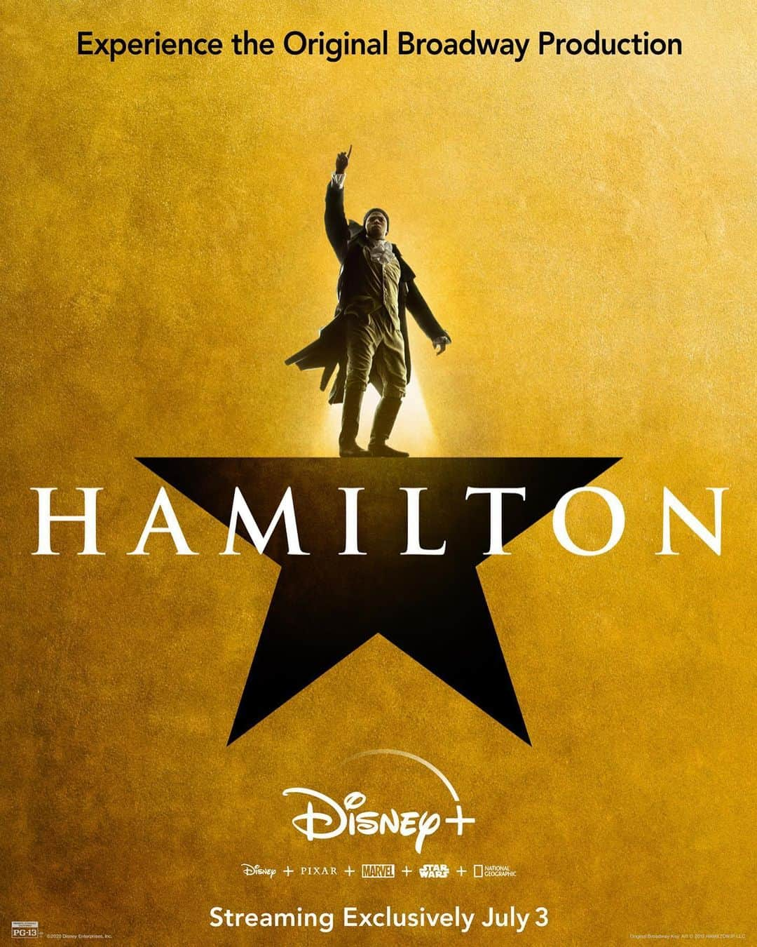 Walt Disney Studiosさんのインスタグラム写真 - (Walt Disney StudiosInstagram)「The cast of #Hamilfilm takes the spotlight in these brand-new posters. Hamilton is streaming exclusively on #DisneyPlus in just 10 days.」6月24日 0時00分 - disneystudios