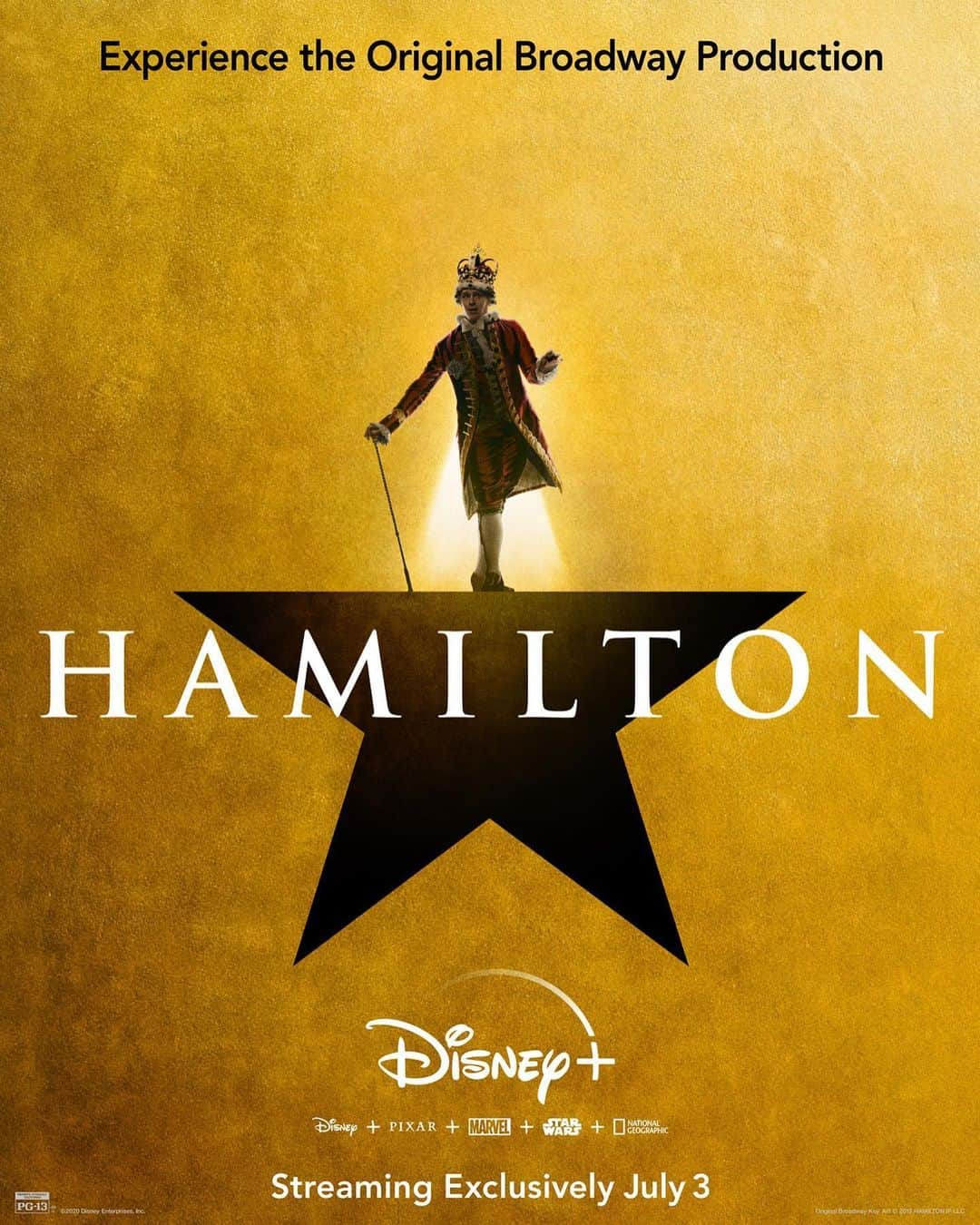 Walt Disney Studiosさんのインスタグラム写真 - (Walt Disney StudiosInstagram)「The cast of #Hamilfilm takes the spotlight in these brand-new posters. Hamilton is streaming exclusively on #DisneyPlus in just 10 days.」6月24日 0時00分 - disneystudios