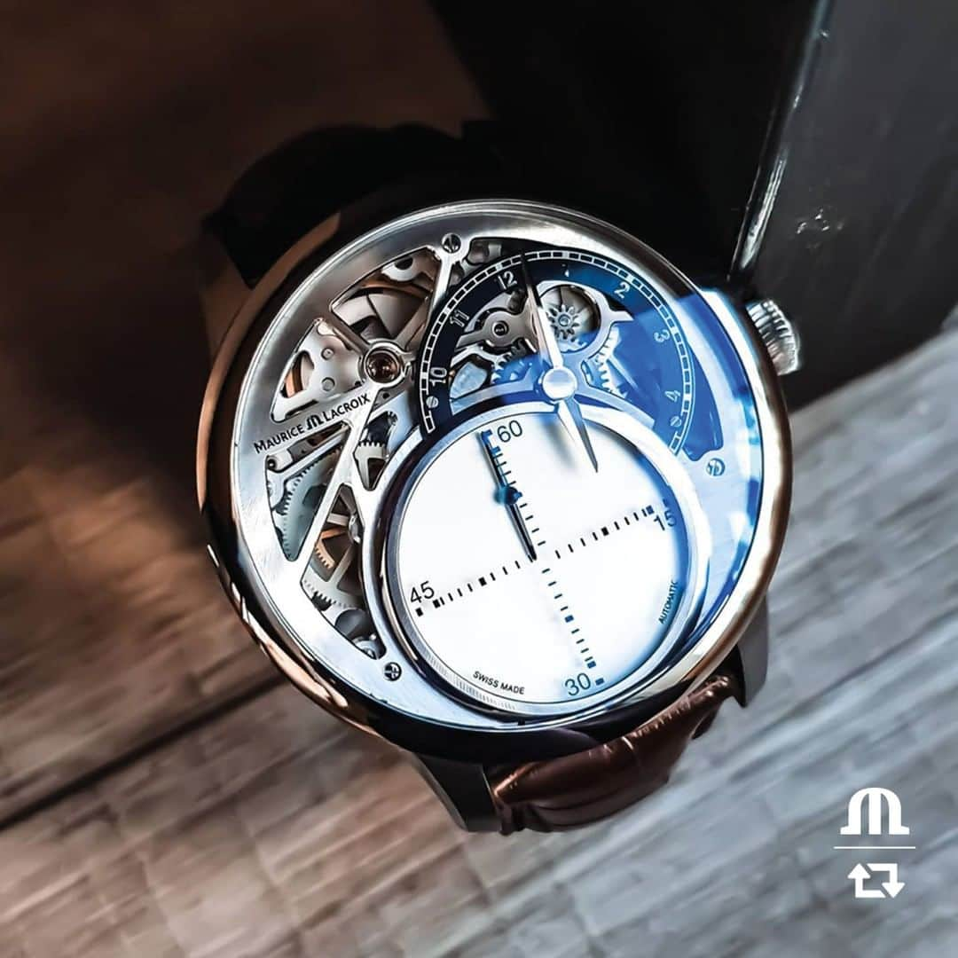 モーリスラクロアさんのインスタグラム写真 - (モーリスラクロアInstagram)「#MASTERPIECE Mysterious Seconds 43mm. High-valued craftsmanship in the service of esthetics. #Regram #MasterYourTime #YourTimeIsNow  Thank you @watchinery for sharing!  #MauriceLacroix #Watch #Reloj #LuxuryWatch #Swisswatch #HauteHorlogerie #Swisswatchmaking #Watchmaking #Wotd #Watchesofinstagram #Watchfam #Watchlife #Swissmade #Whatsonmywrist #Watchoftheday #Watchaddict #Dailywatches #instawatchdaily #instawatches #Wiwt #womw」6月24日 0時00分 - mauricelacroix