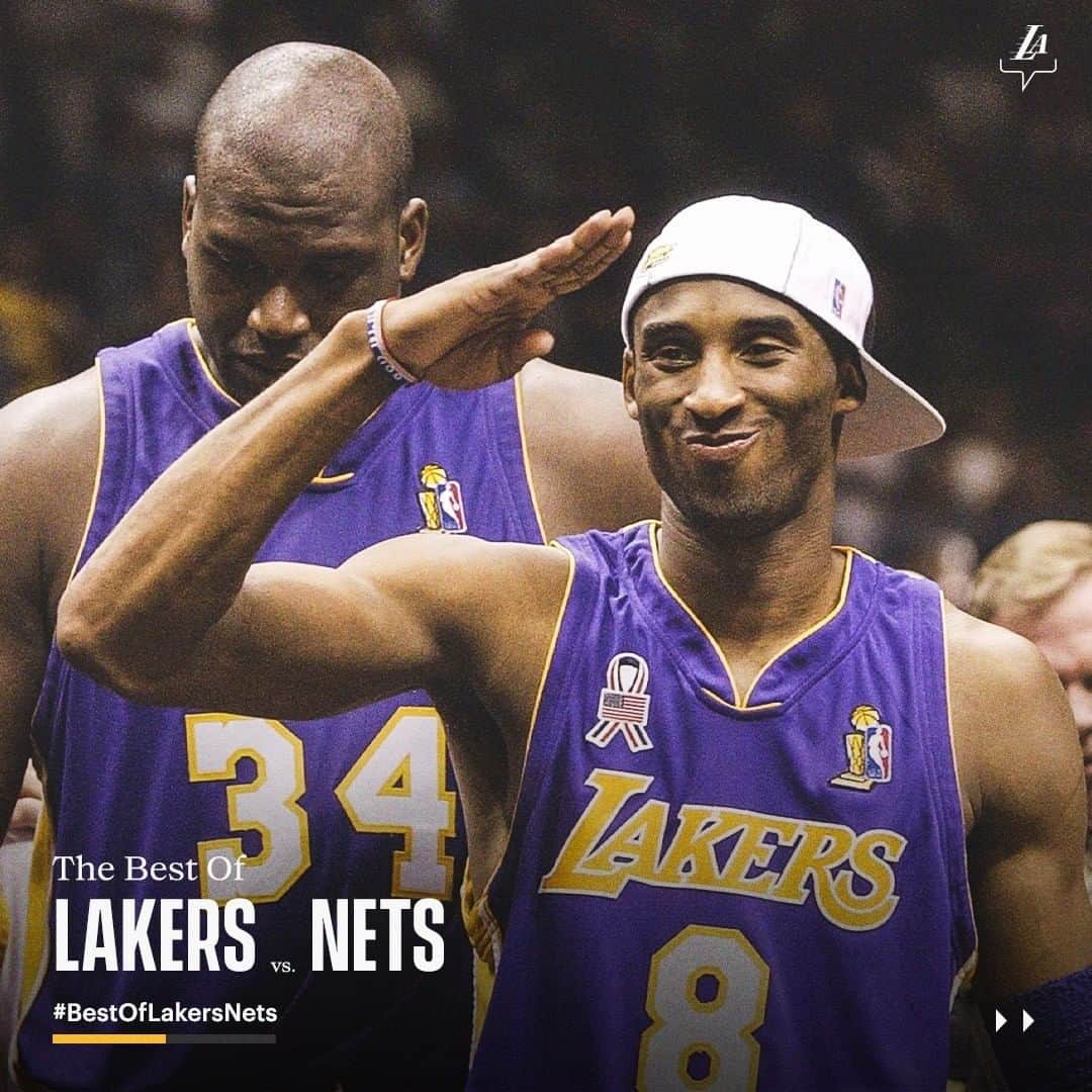 Los Angeles Lakersさんのインスタグラム写真 - (Los Angeles LakersInstagram)「Hello Brooklyn (and New Jersey) #BestOfLakersNets」6月24日 1時09分 - lakers