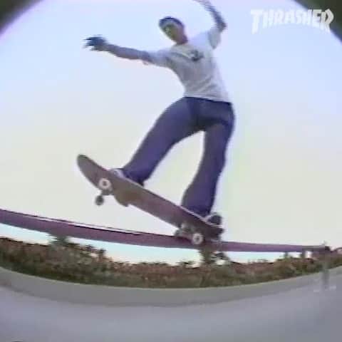 スラッシャーのインスタグラム：「👉🏾 @furrycalamari & #RickHoward in @ftcsanfrancisco’s PENAL CODE 📼 Hands down one of the greatest skate vids of all time. Now playing on the Thrasher site 📡 🎬 @aaronemeza」