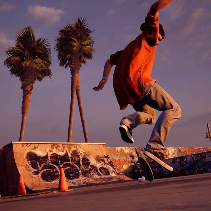 シェーン・オニールのインスタグラム：「First time being in a video game and honored to be a part of the THPS 1 + 2 remastered game ! @tonyhawkthegame」
