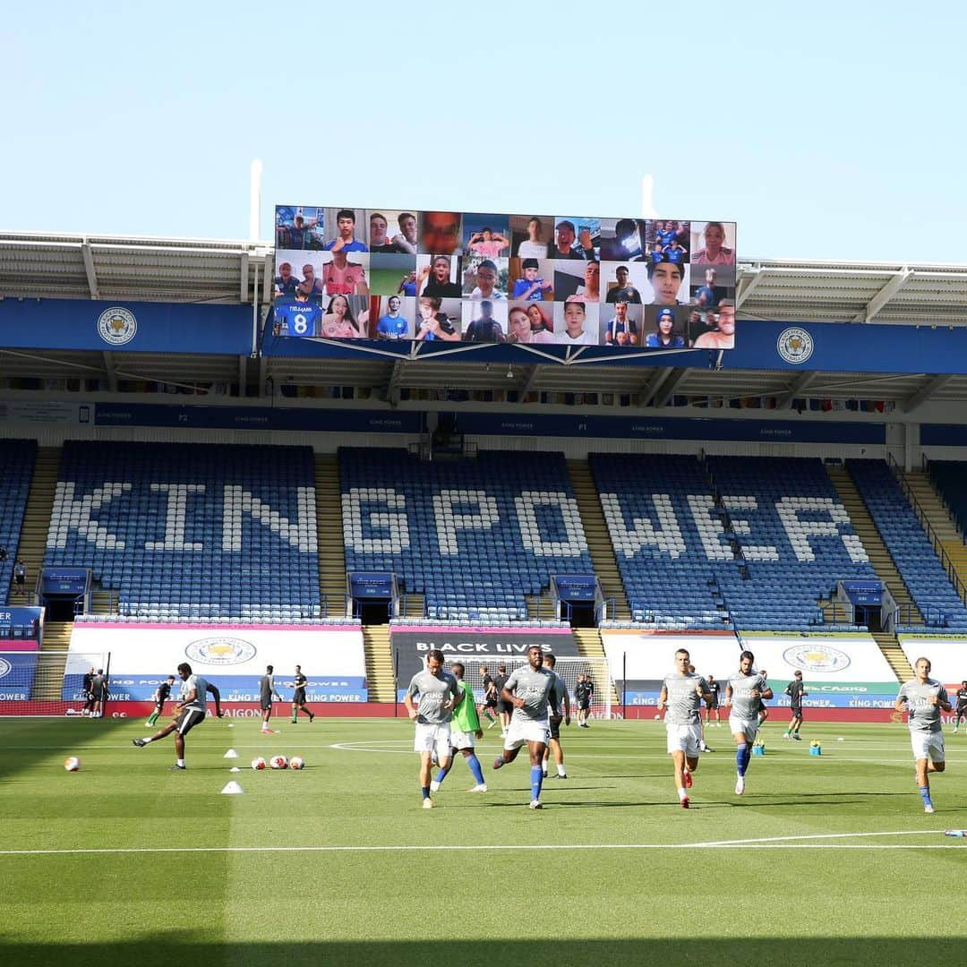 レスター・シティFCさんのインスタグラム写真 - (レスター・シティFCInstagram)「Warm ups ☑️ #LeiBha • #lcfc • #PL」6月24日 1時57分 - lcfc