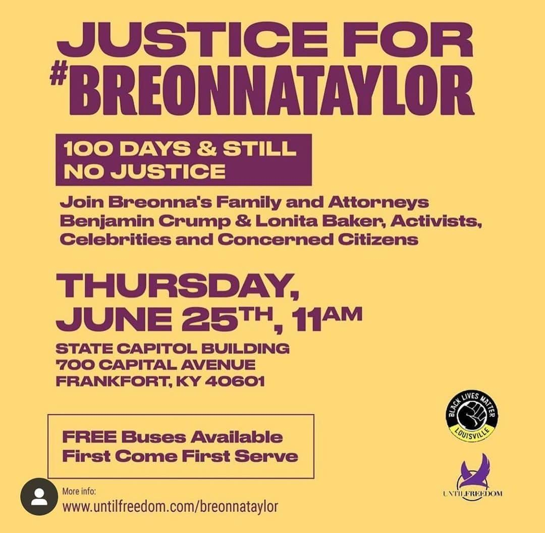 ミシェル・モナハンさんのインスタグラム写真 - (ミシェル・モナハンInstagram)「It’s been 102 days and still no justice for #BreonnaTaylor and her family. It’s a disgrace. If you’re in Louisville today, I hope you’re exercising your right to VOTE and if you’re in Kentucky on Thursday, make your voice heard again!! And no matter where you are, you can sign the petition in my bio. ✊🗣💛」6月24日 2時21分 - michellemonaghan