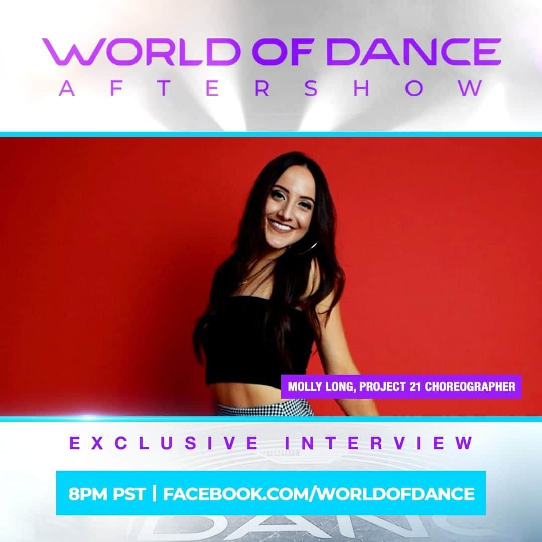 World of Danceさんのインスタグラム写真 - (World of DanceInstagram)「Join Us 🎥 tonight LIVE at 8pm PDT for our @worldofdance aftershow. Each week, @thekristynburtt will give you an insider's look at the choreographers behind our favorite acts.  Tonight: @mollylong21 and @project21official  Watch: https://www.facebook.com/worldofdance  #worldofdance #nbcworldofdance #community #leadership」6月24日 2時35分 - worldofdance