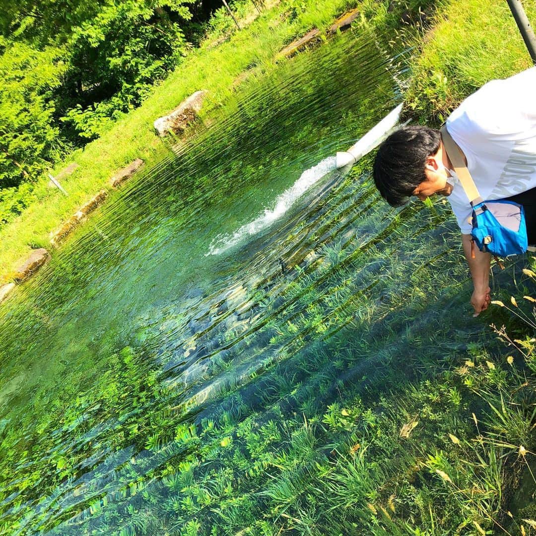 のインスタグラム：「さささっとGOZUフィッシングパークへ。おかげで心が清らかになりました。この1週間、悪口や陰口を言いまくってしまった皆さんすいませんでした。」