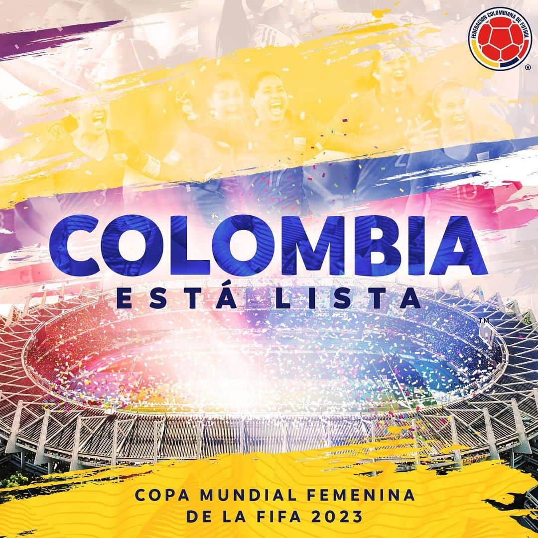 サッカー コロンビア代表チームのインスタグラム：「‪#ColombiaEstáLista para ser sede del primer Mundial Femenino FIFA de mayores en la historia de Sudamérica🇨🇴‬」