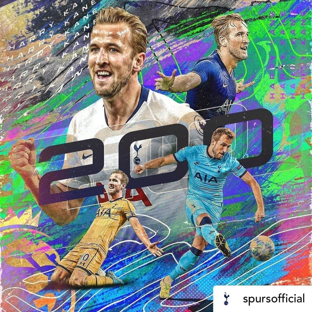 プレミアリーグさんのインスタグラム写真 - (プレミアリーグInstagram)「What’s your favourite @harrykane performance?⁣ ⁣ Repost • @spursofficial 𝟮𝟬𝟬 @premierleague appearances for Spurs! 🙌」6月24日 4時31分 - premierleague