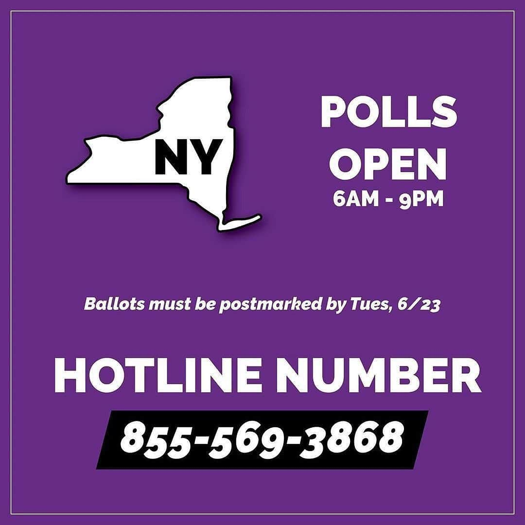 ヴィオラ・デイヴィスさんのインスタグラム写真 - (ヴィオラ・デイヴィスInstagram)「VOTE!!! ‪KY, NY, SC and VA: Today is your primary election day. If you have questions about voting, please call your state's voter protection hotline at the number indicated above. 🔁@luvelisaperry」6月24日 4時48分 - violadavis