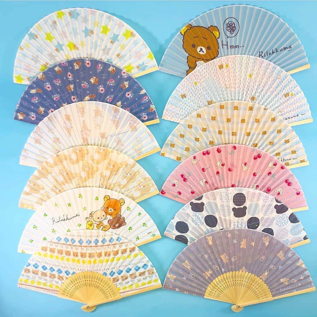 Rilakkuma US（リラックマ）さんのインスタグラム写真 - (Rilakkuma US（リラックマ）Instagram)「Keep cool this summer with Rilakkuma hand fans ☀️☀️☀️ Check out this cute collection form Japan! Which is your favorite? . . . #rilakkumaus #rilakkuma #sanx #kawaii #Korilakkuma #summer #heatwave #リラックマ #サンエックス」6月24日 4時57分 - rilakkumaus