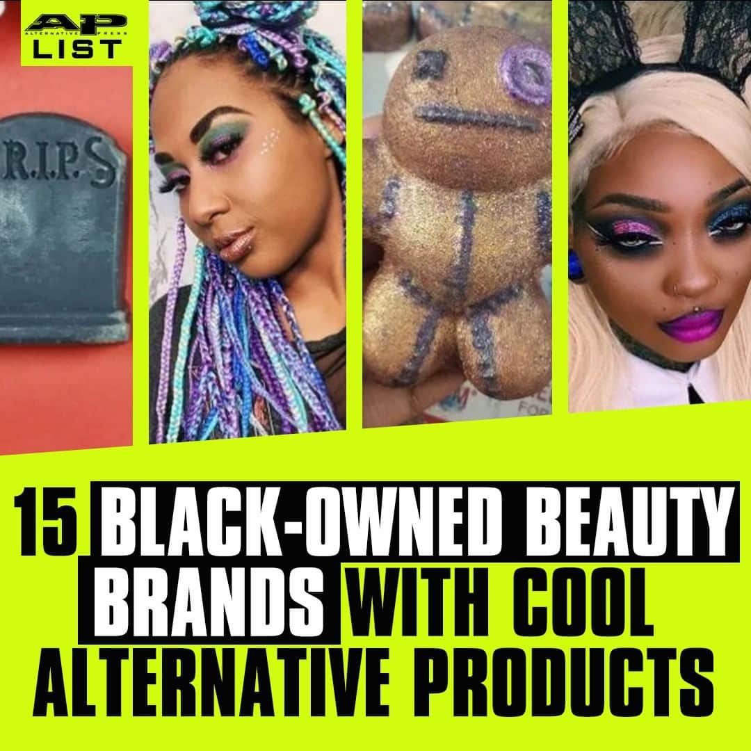 Alternative Pressさんのインスタグラム写真 - (Alternative PressInstagram)「From tombstone-shaped soap to goth-inspired palettes, Black-owned beauty brands such as @bathroomcultsoap, @Pixistics, @ciayetea and @glamgothbeauty are resurrecting what alternative beauty stands for 💄🖤⁠ LINK IN BIO⁠ .⁠ .⁠ .⁠ #bathroomcultsoap #pixistics #ciayetea #glamgothbeauty #supportsmallbusiness #supportsmallbusinesses #alternativebeauty #soap #althair #bathbomb #eyeshadowpalette #blm #alternativepress #altpress」6月24日 5時15分 - altpress