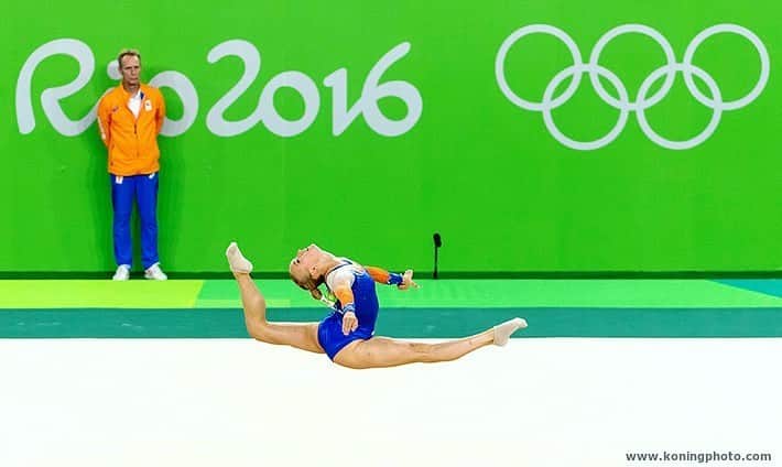 リーケ・ウェイファースのインスタグラム：「That amazing feeling of flying through the Olympic air(ena) 🦋 when dreams and reality meet 🧡 #olympicday #forever #blessed #liveyourdreams」