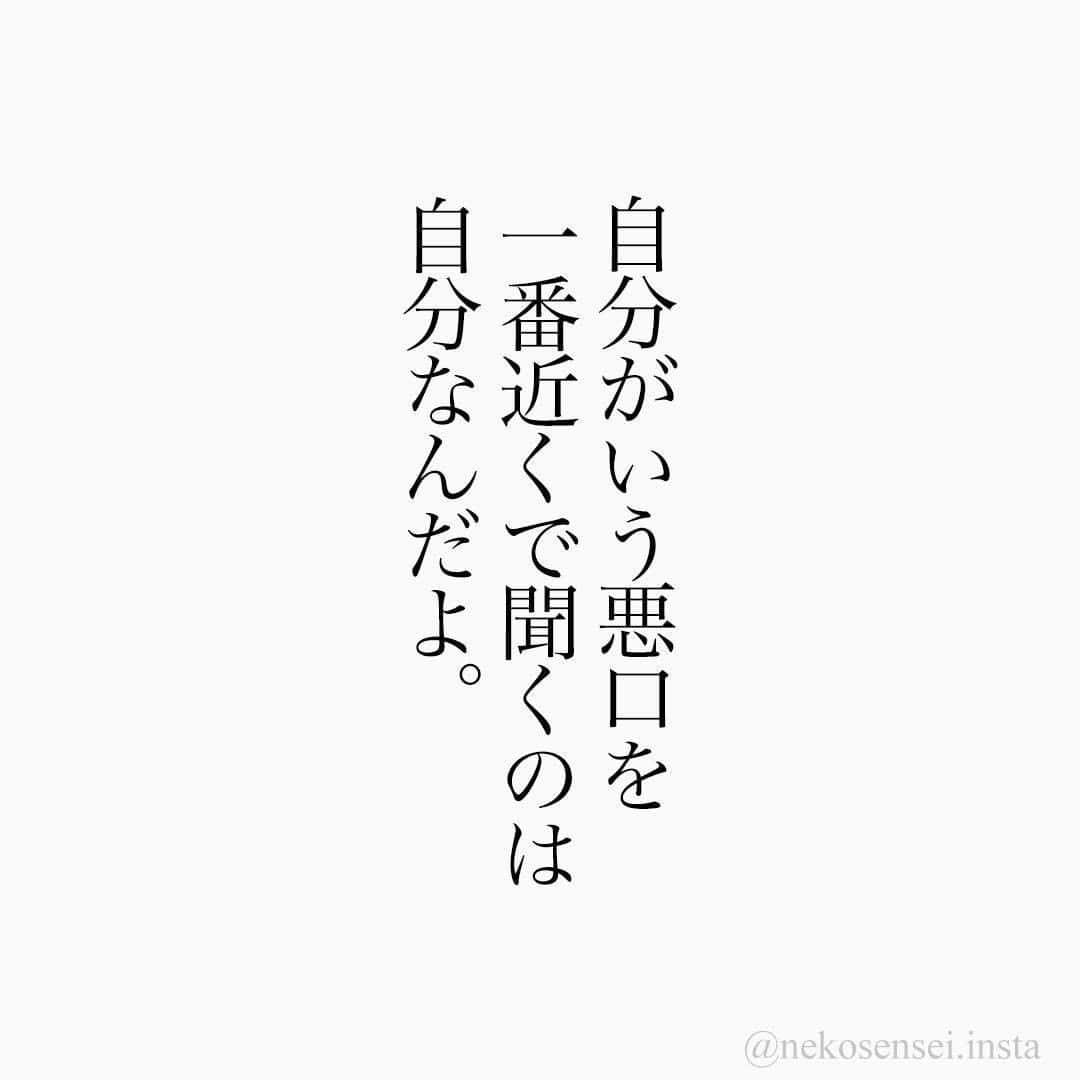 ユメネコ 哲学者さんのインスタグラム写真 ユメネコ 哲学者instagram 名言 格言 今日の格言 言葉 ことば 言霊 言葉の力 人生 生き方 成功 悩み 心 こころ 心理 メッセージ エッセイ 哲学 愚痴 6月24日 18時00分 Nekosensei Insta