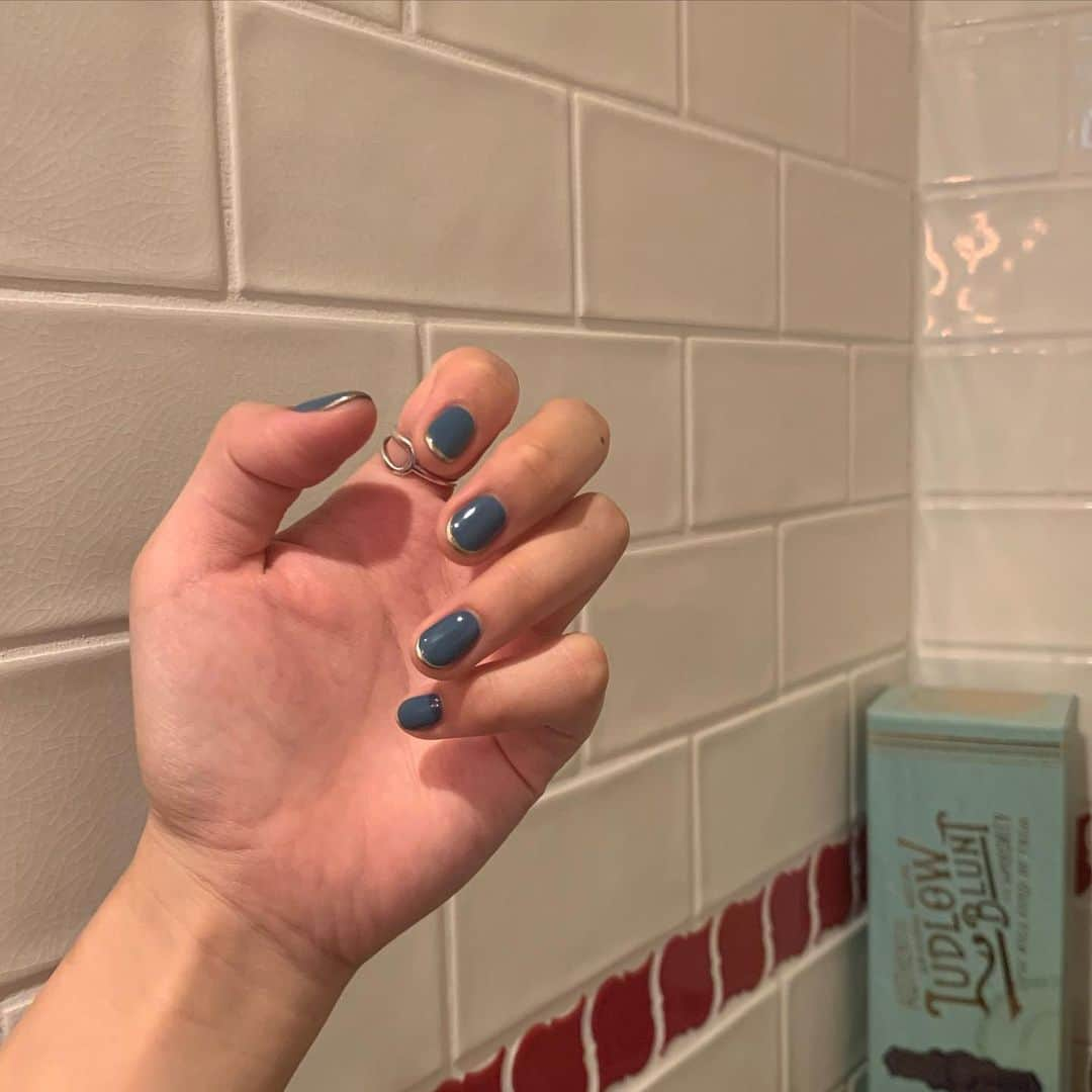 よしかわなみさんのインスタグラム写真 - (よしかわなみInstagram)「_ ㅤㅤㅤㅤㅤ 🆕💅💙 ㅤ 今回もかわいい…🤍 ㅤㅤㅤㅤㅤㅤㅤ ・ ・ ・」6月24日 17時14分 - _chocoichi56_